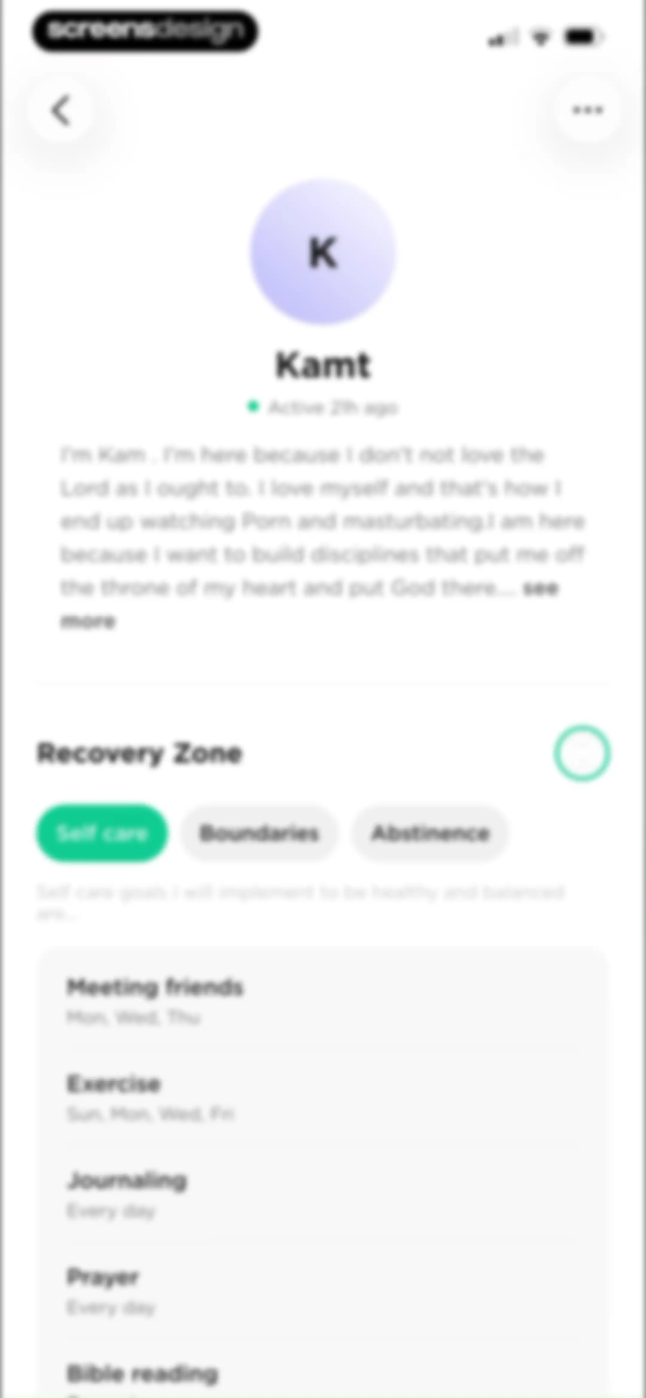 Relay: Quit Lust & Addiction screen 141