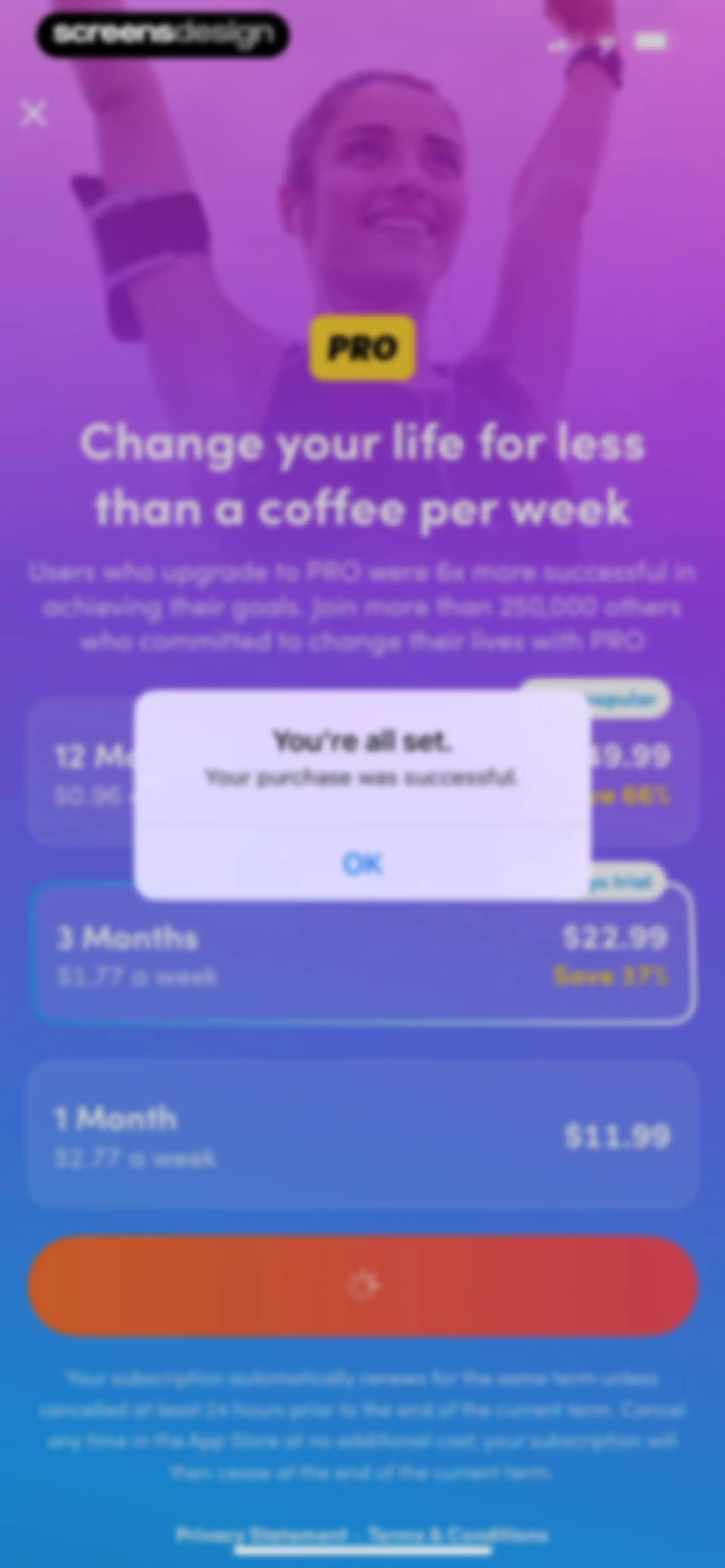 Calories and nutrition tracker screen 37
