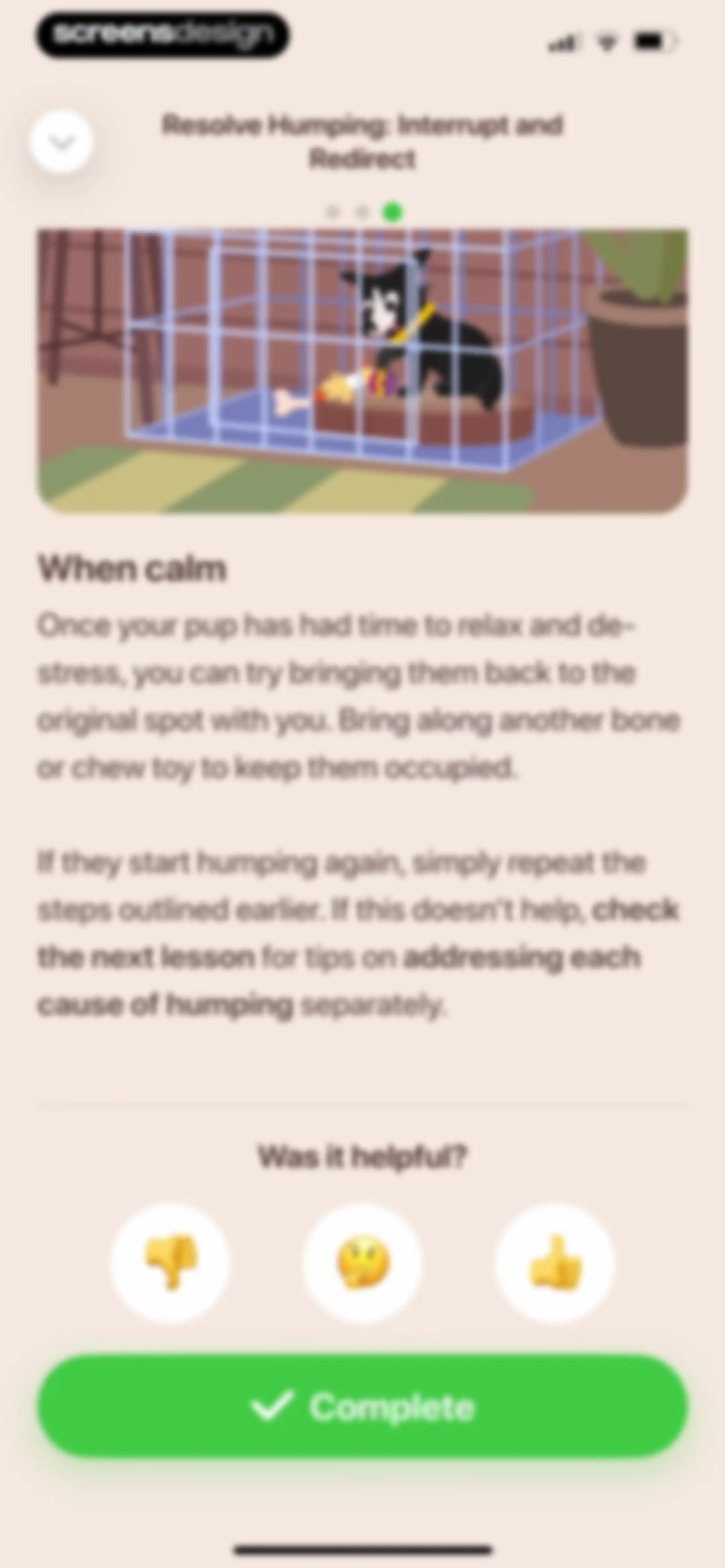 Woofz - Puppy and Dog Training screen 107