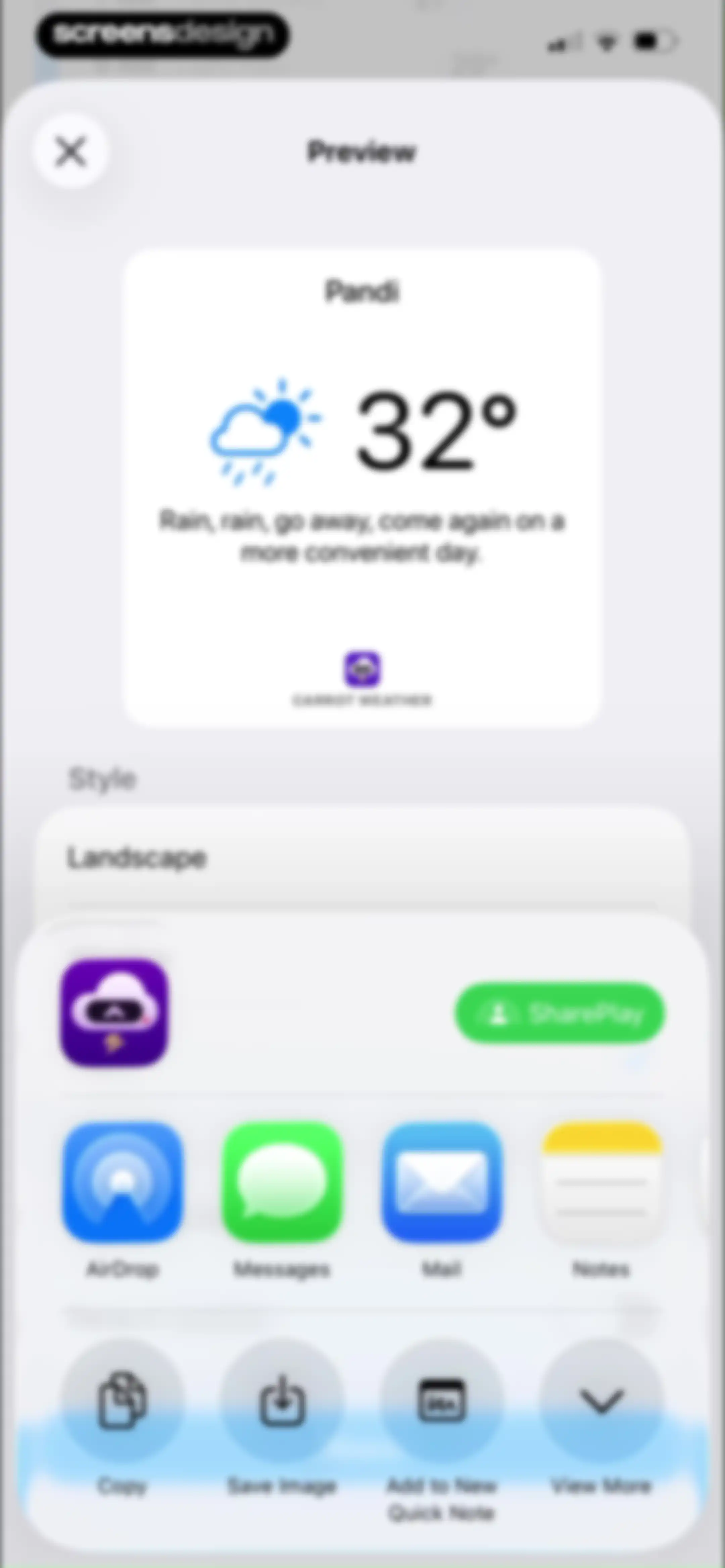 CARROT Weather: Alerts & Radar screen 79