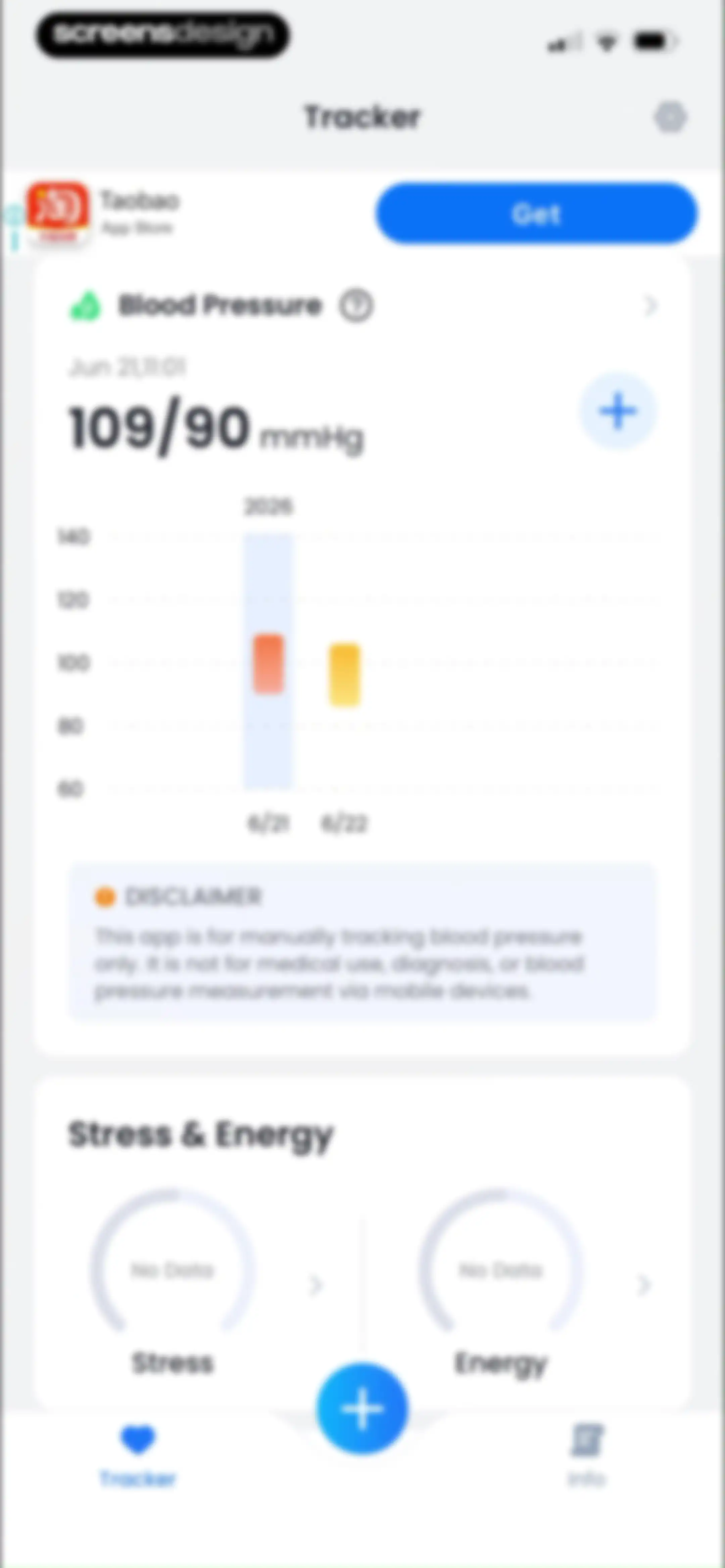 Blood Pressure App-BP Tracker screen 9