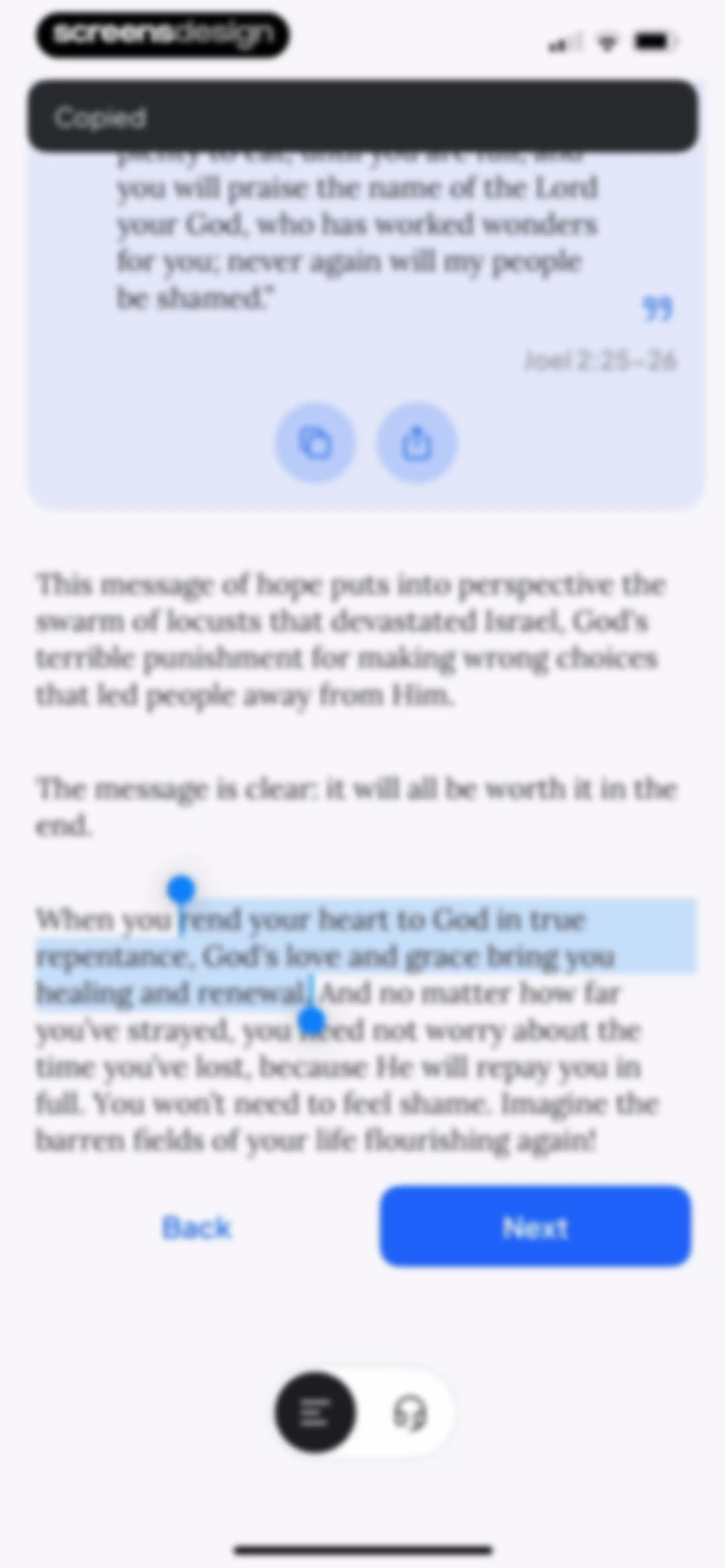 Duomo: Daily Prayer & Bible screen 70