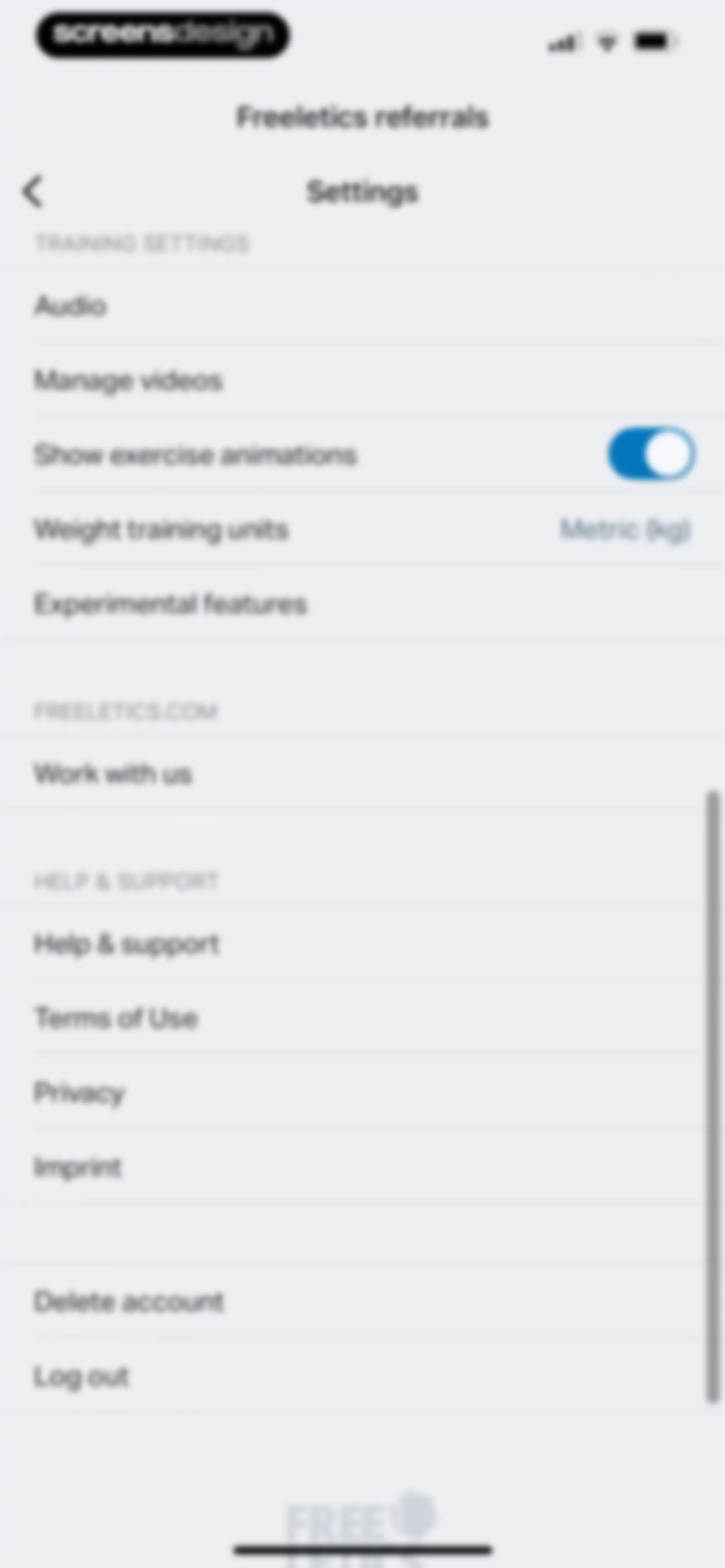 Freeletics: Workouts & Fitness screen 177