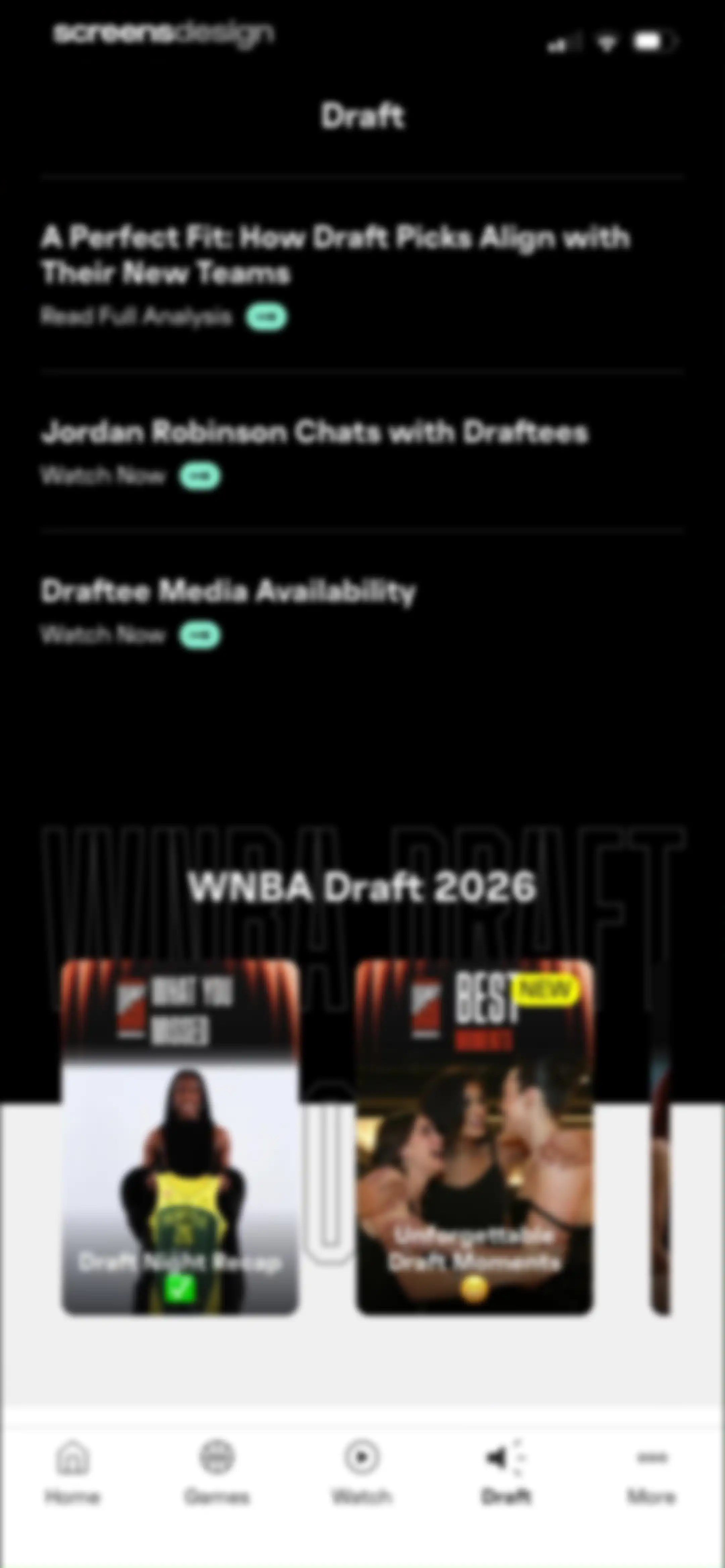 WNBA: Live Games & Scores screen 76