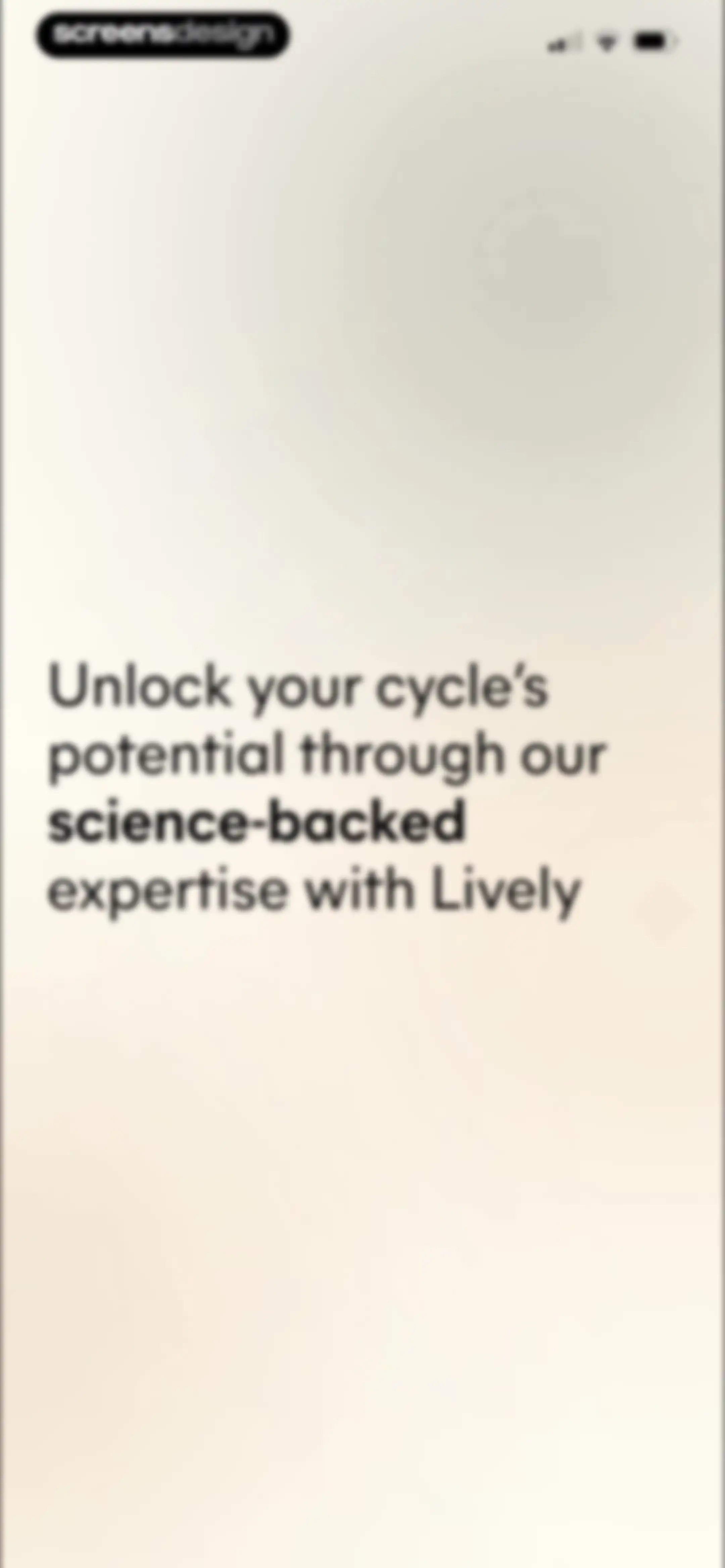 Lively - Period Tracker, Cycle screen 10
