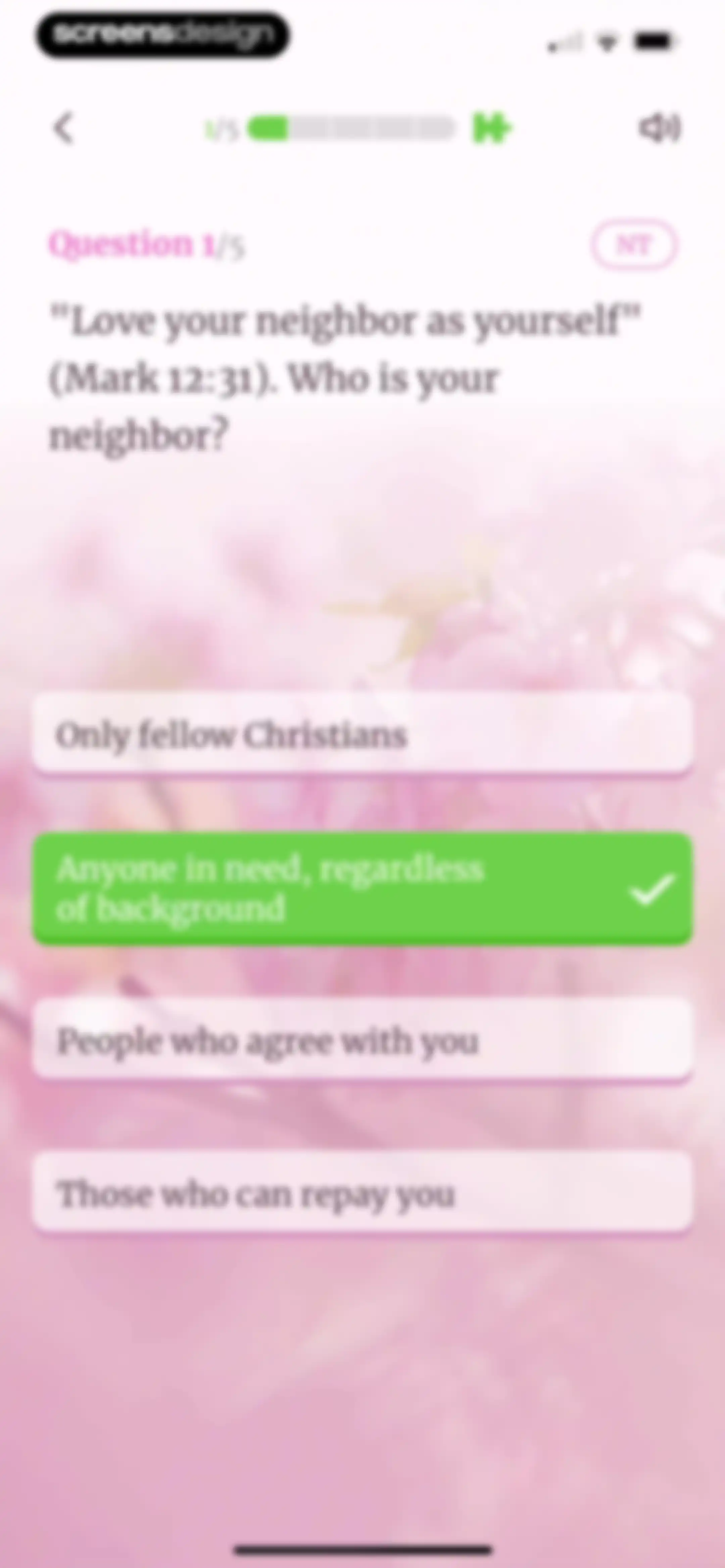 Bible For Women. screen 27
