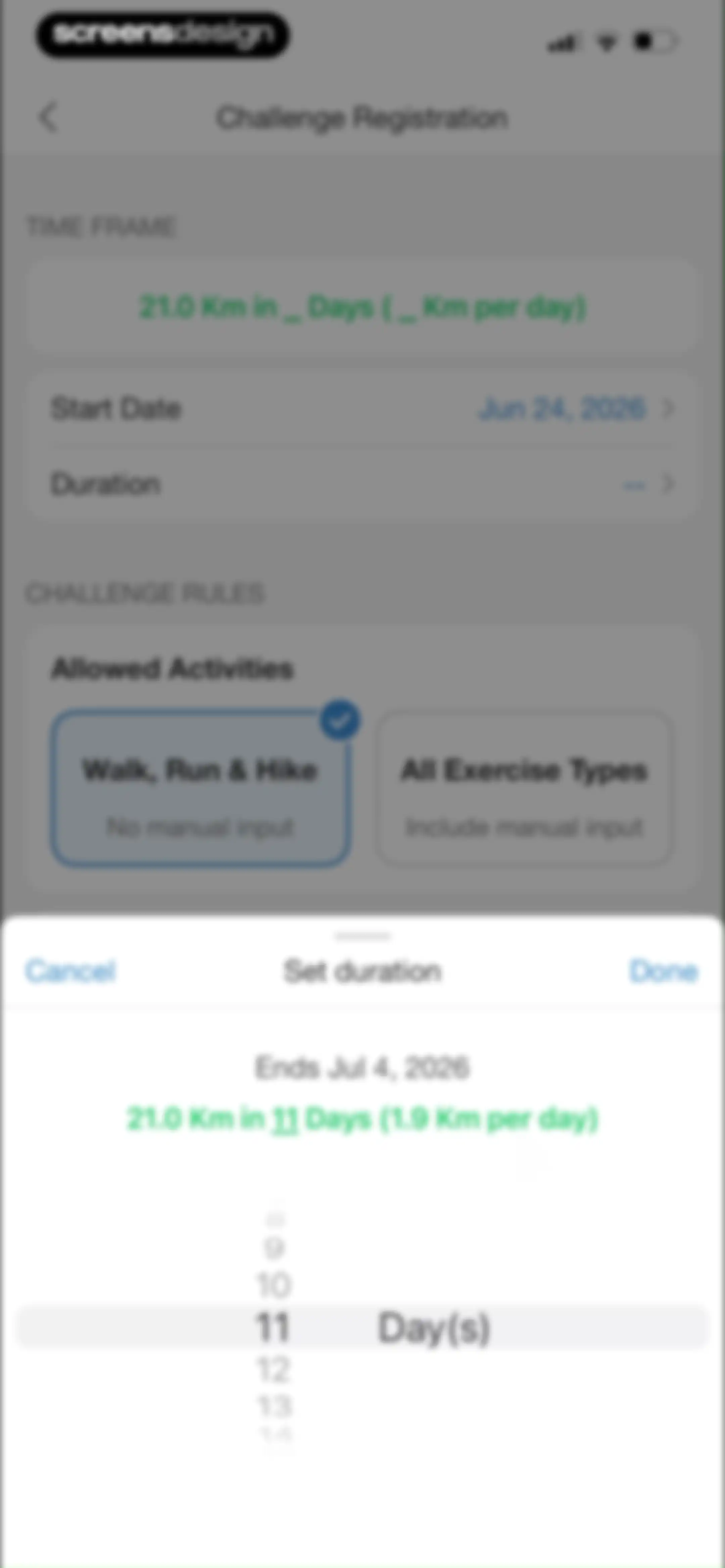 Pacer Pedometer Step Counter screen 134