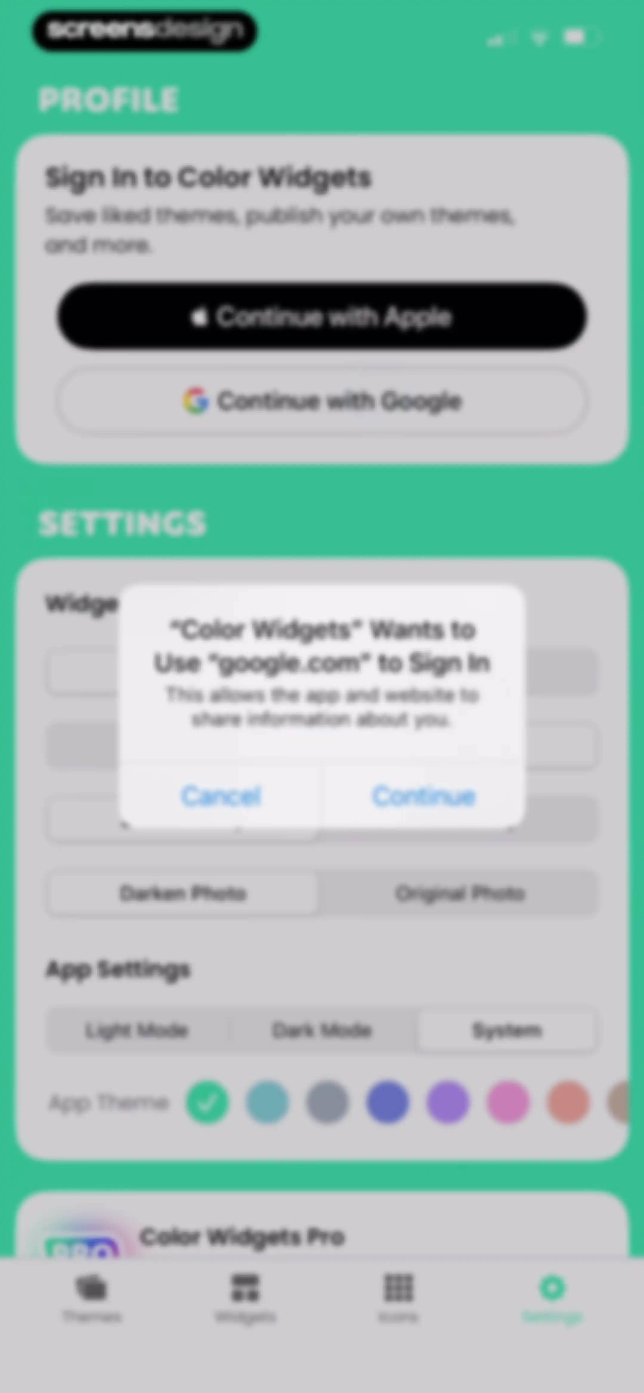 Color Widgets screen 79