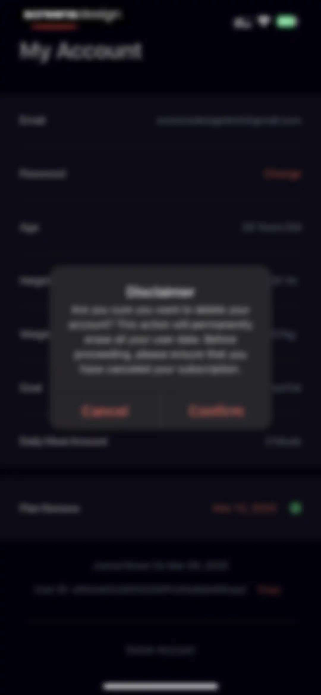 Reset: Holistic Fitness App screen 160