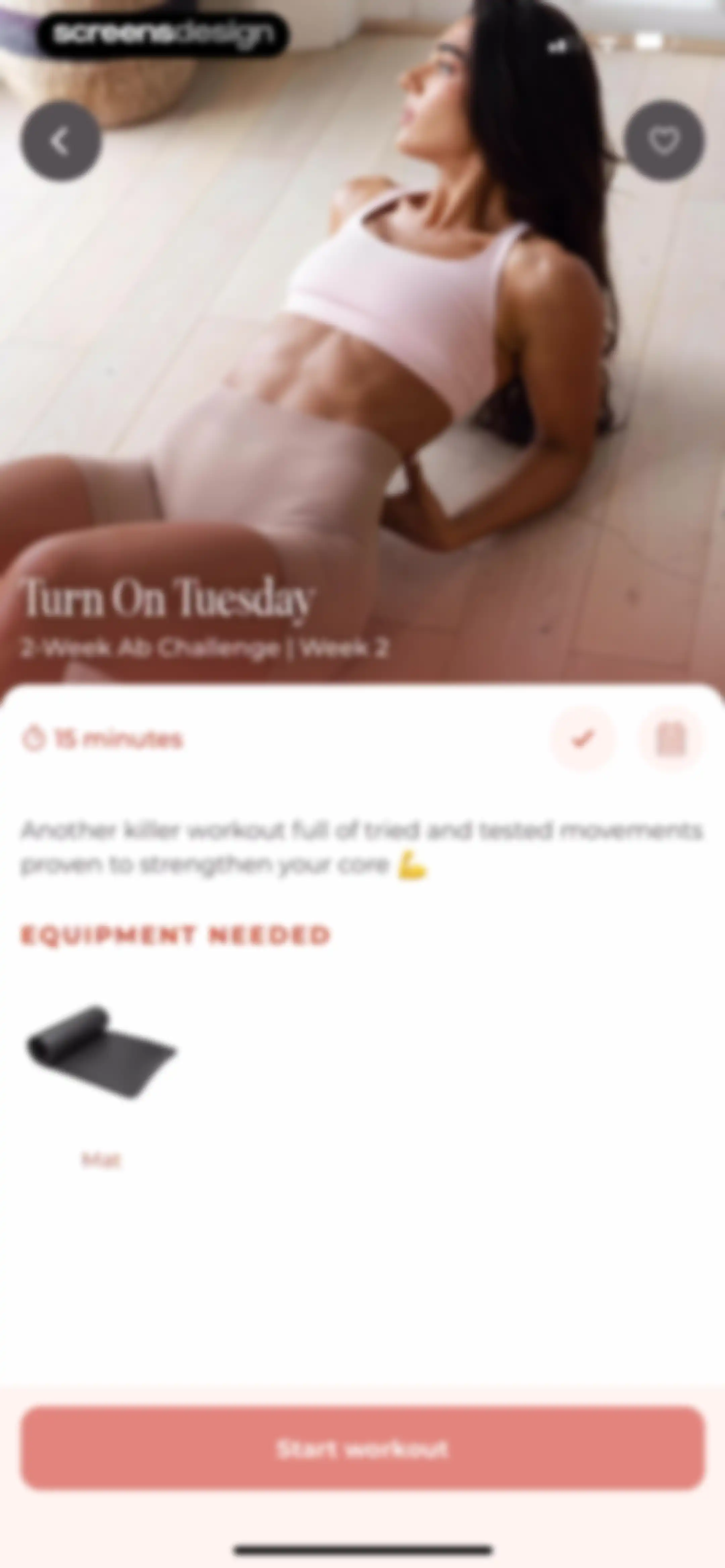 WeGLOW: Home Workout for Women screen 204