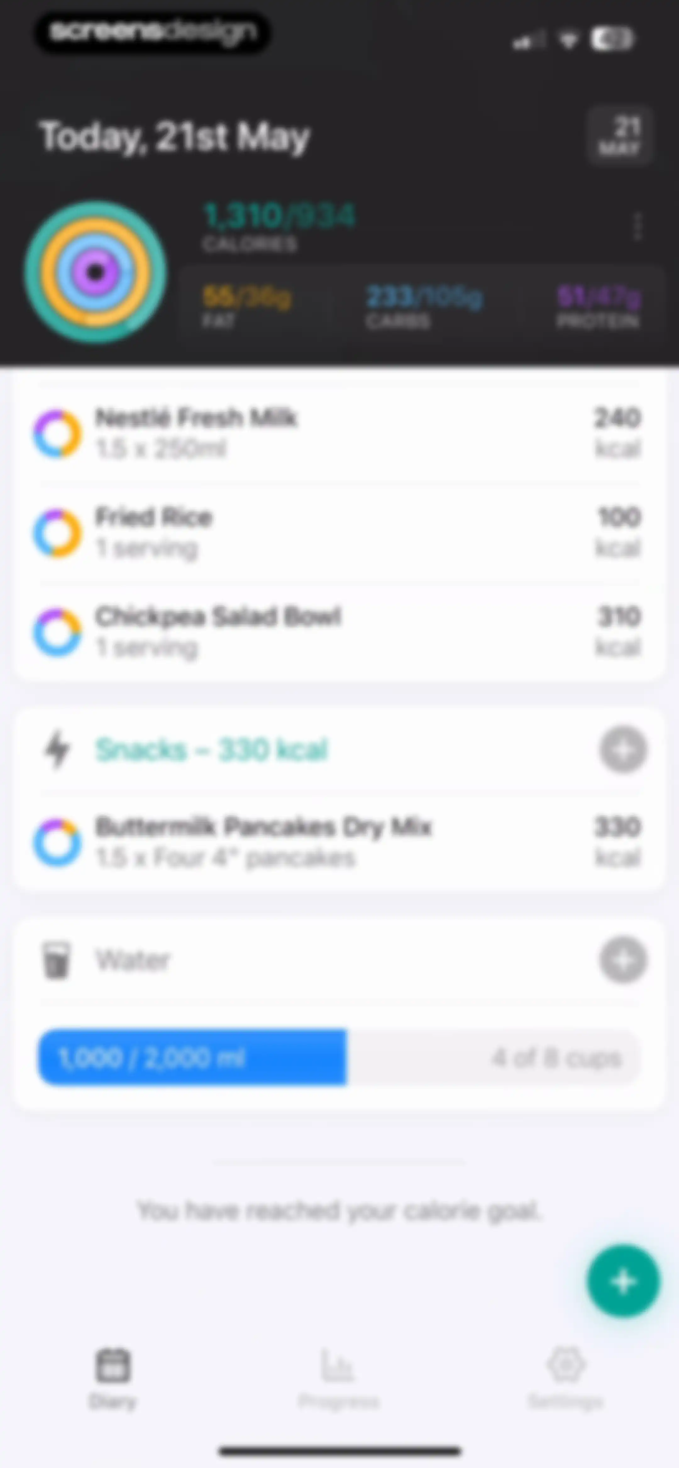 Diet & Food Tracker: EatWell screen 79