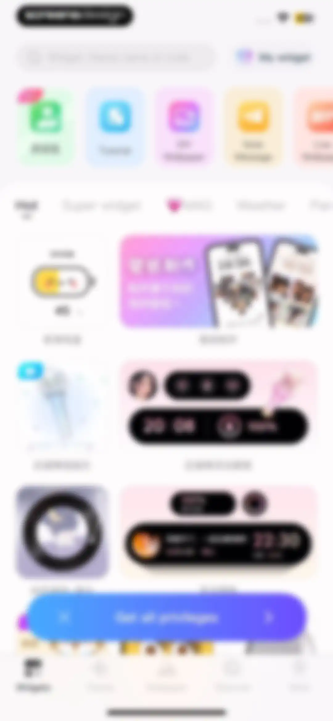 Colorful Widget- Widget&Themes screen 4