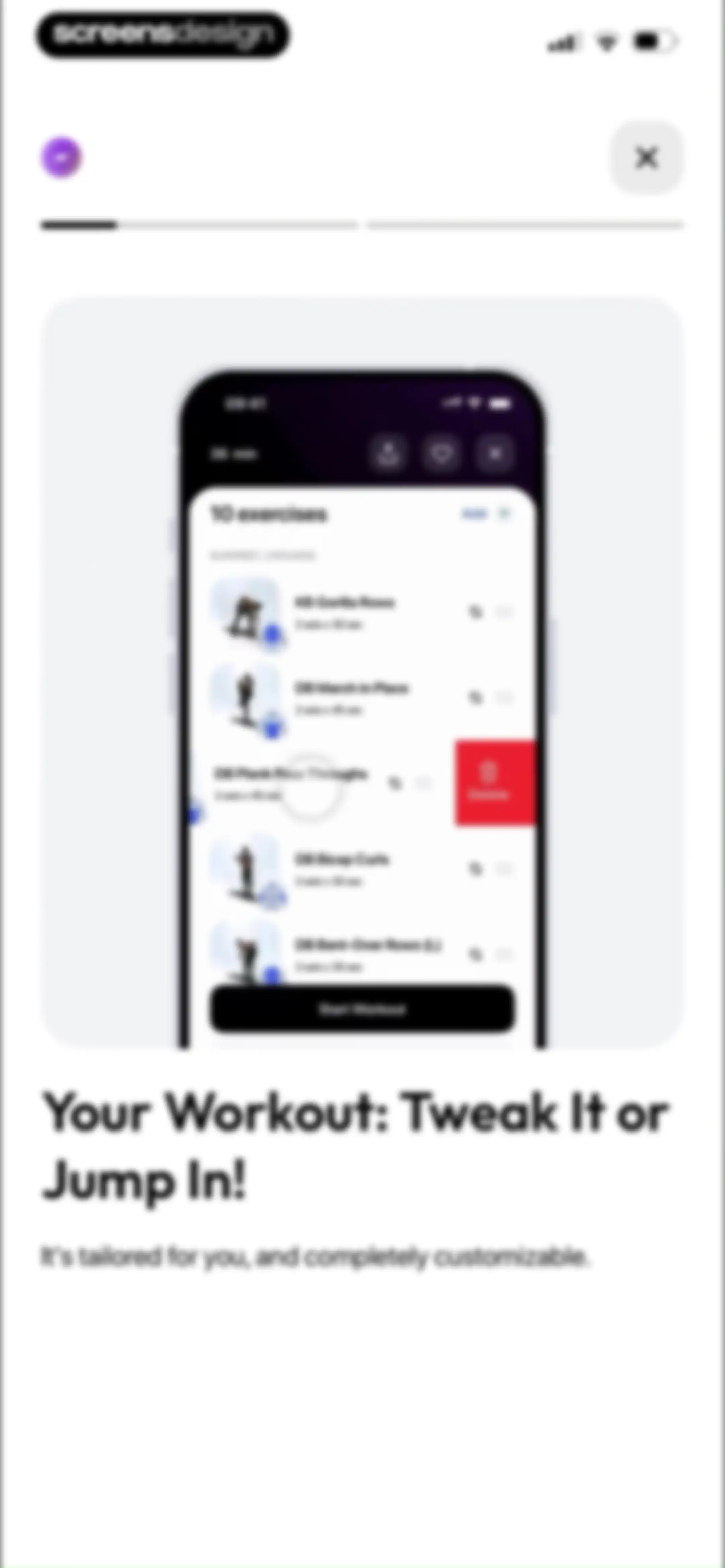 Zing AI: Home & Gym Workouts screen 64
