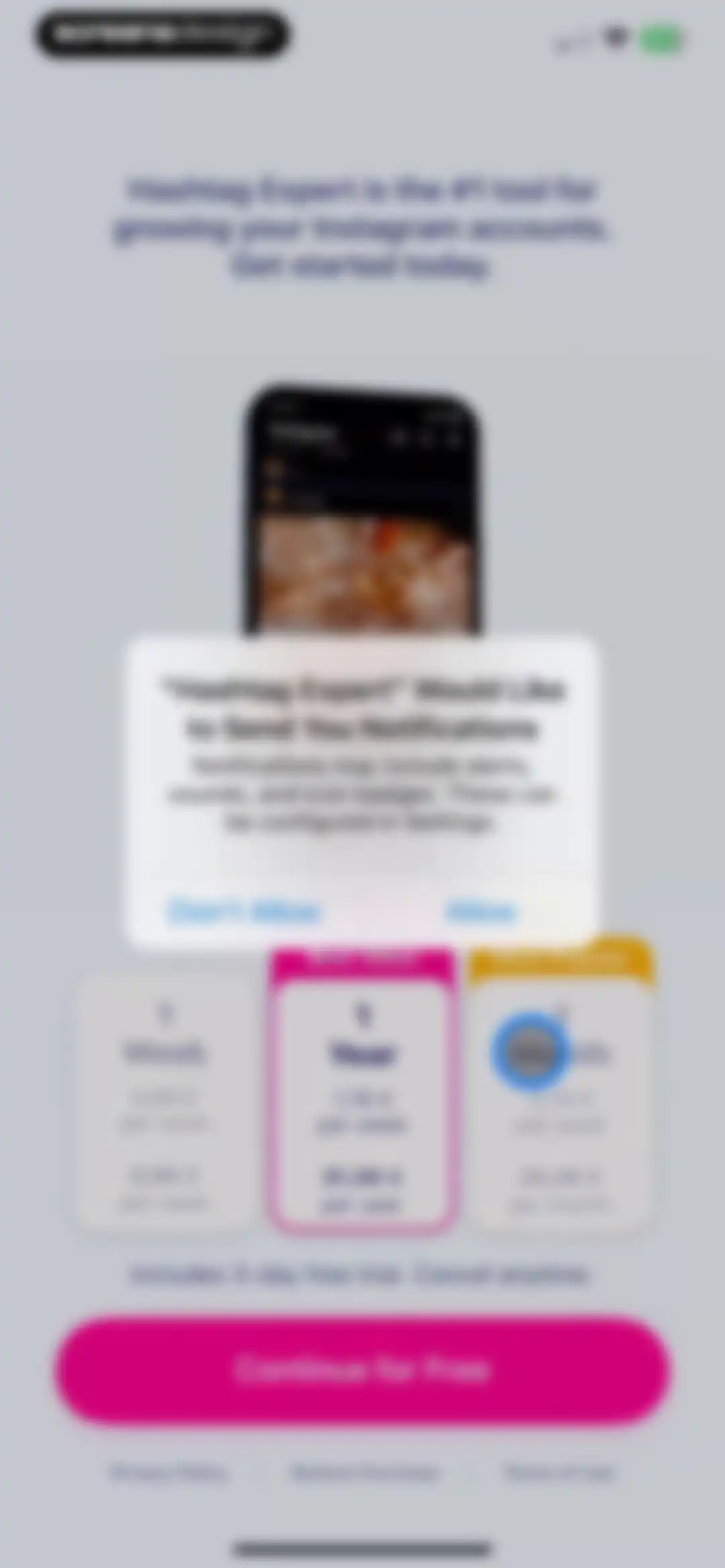Hashtag Expert: AI Captions screen 4