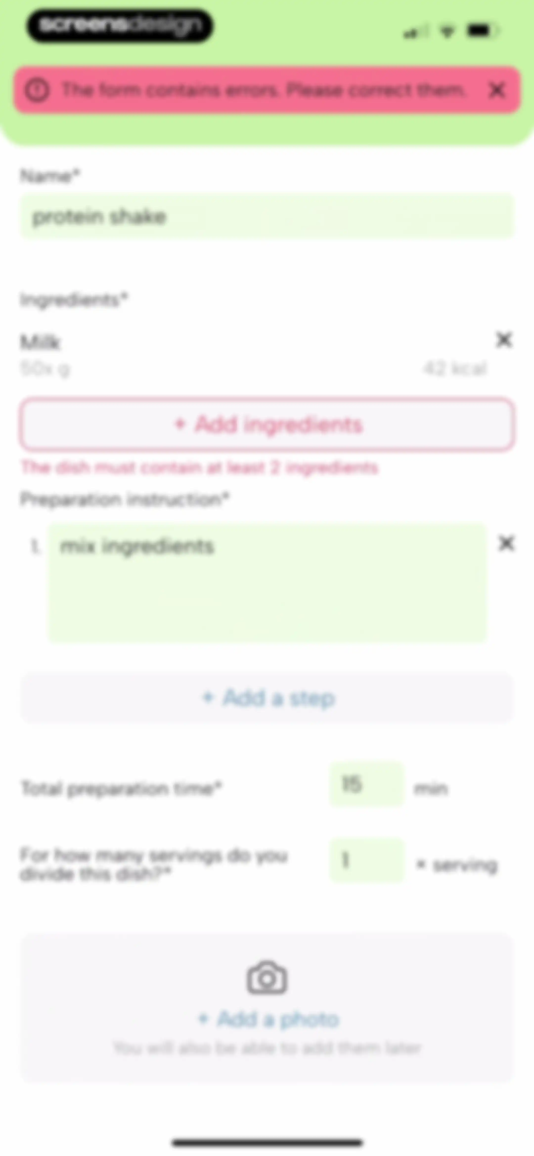 Fitatu AI Calorie Counter screen 103