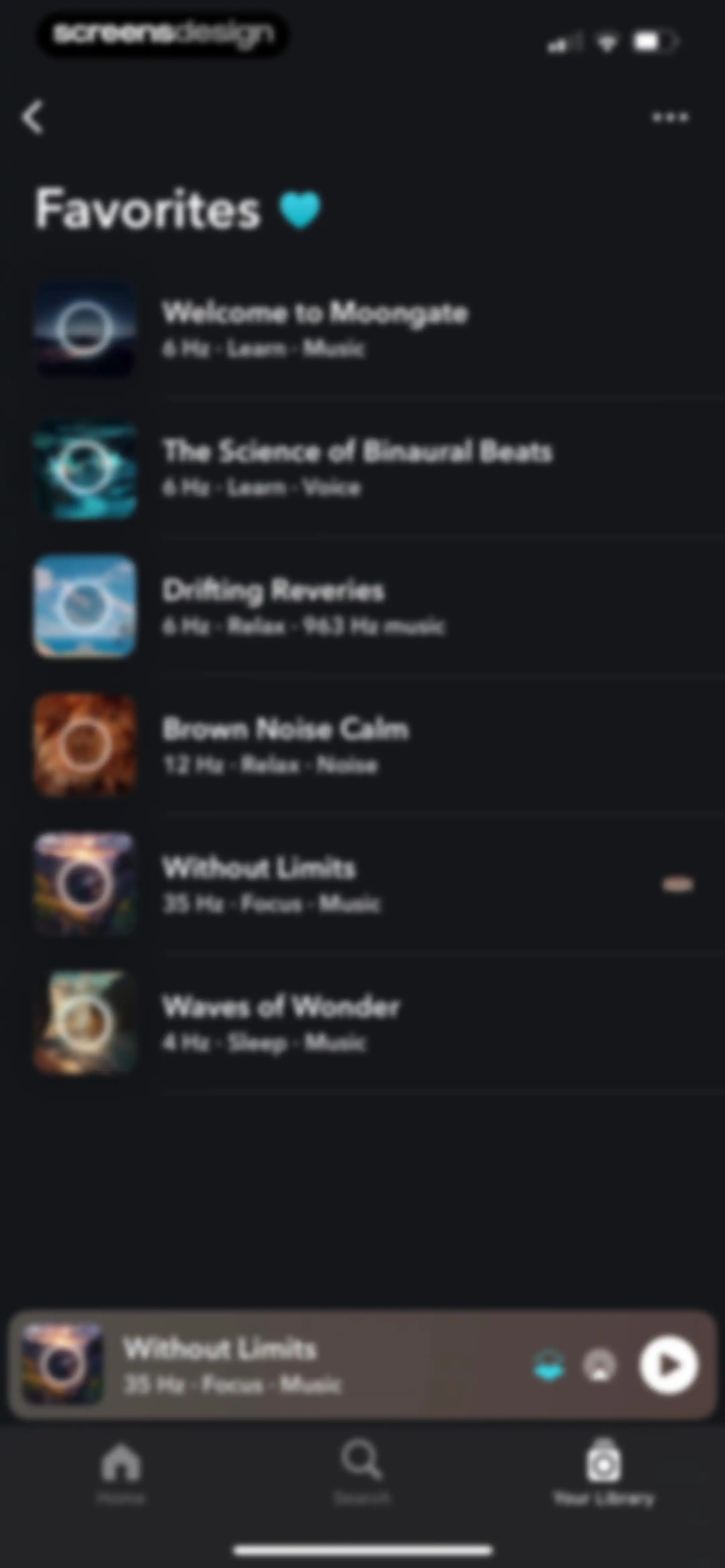 Moongate: Binaural Beats screen 95