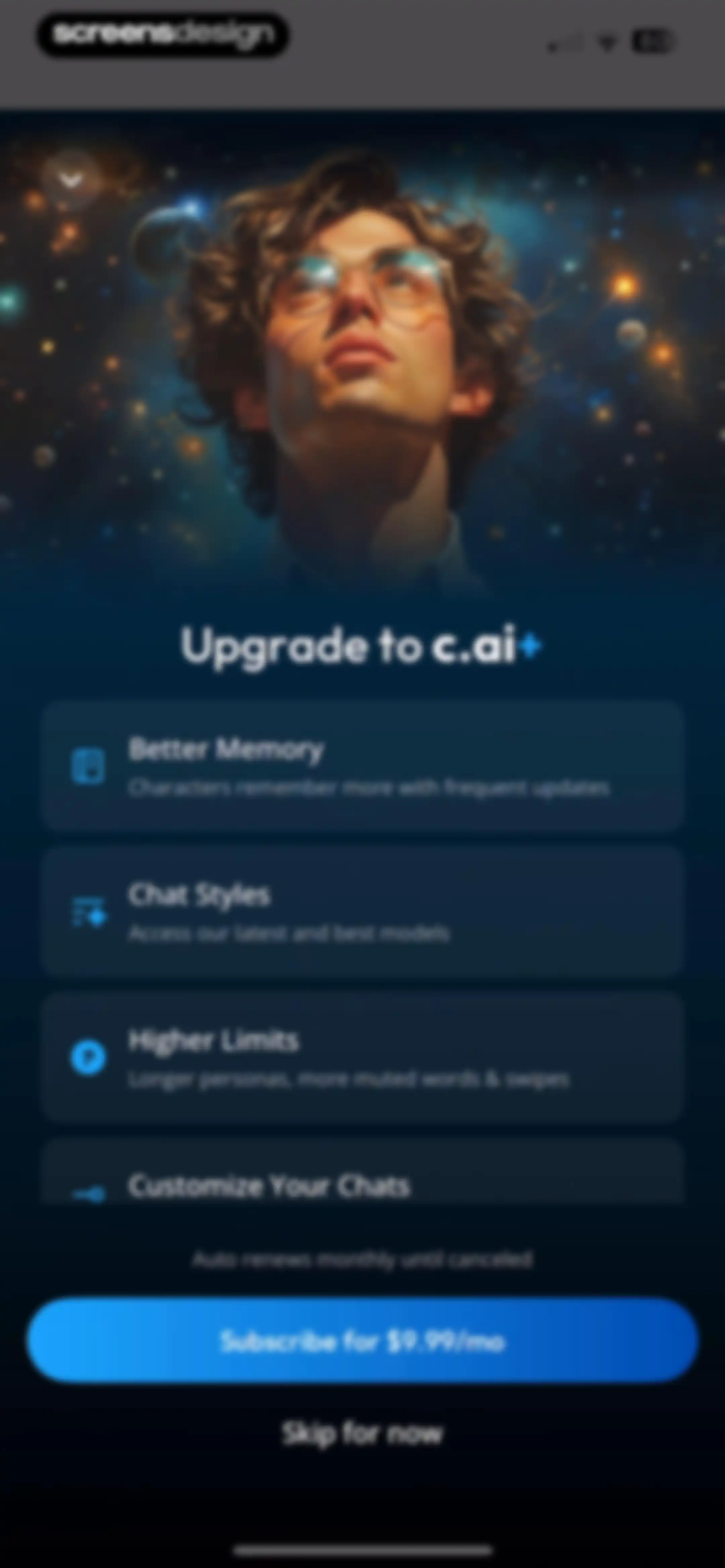Character AI: Chat, Talk, Text screen 69