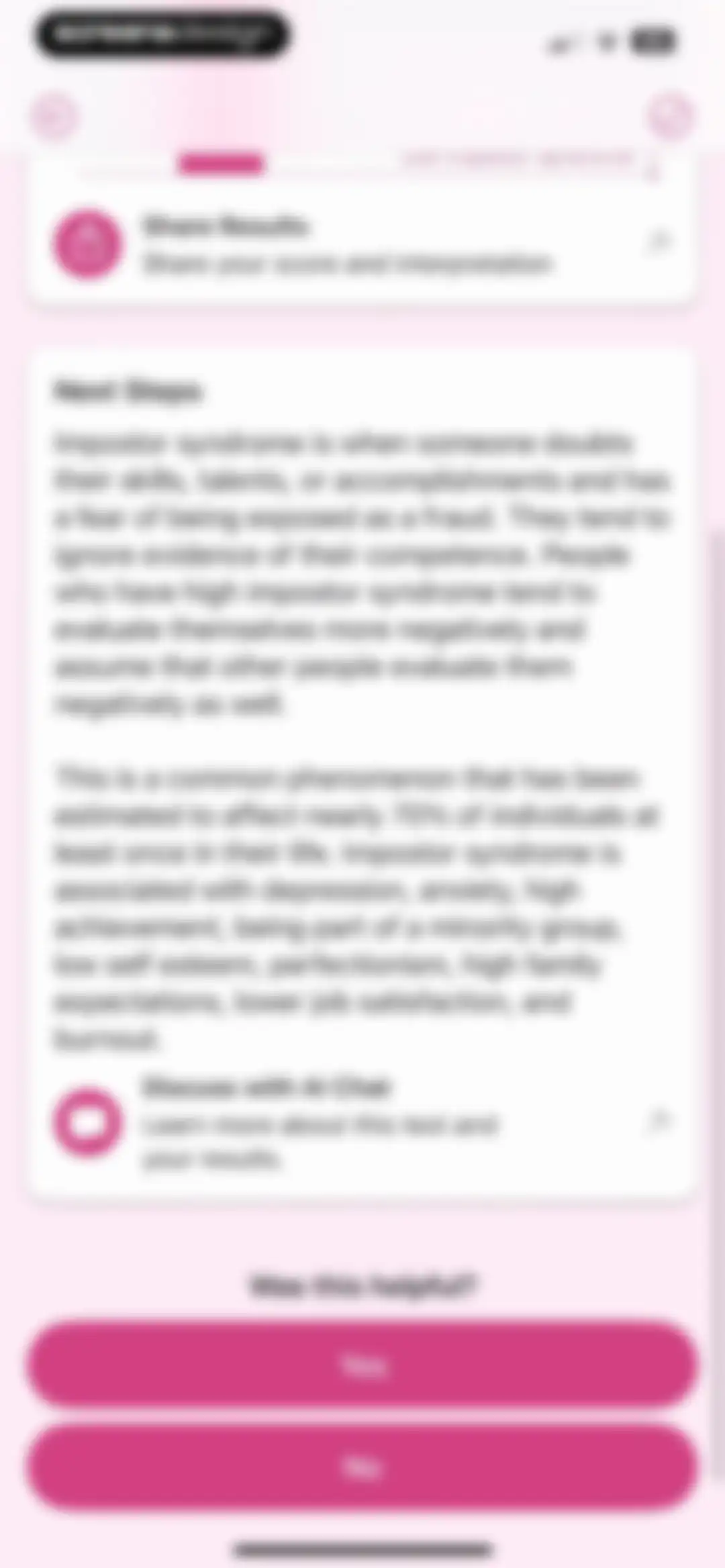 Clarity: CBT Self Help Journal screen 114