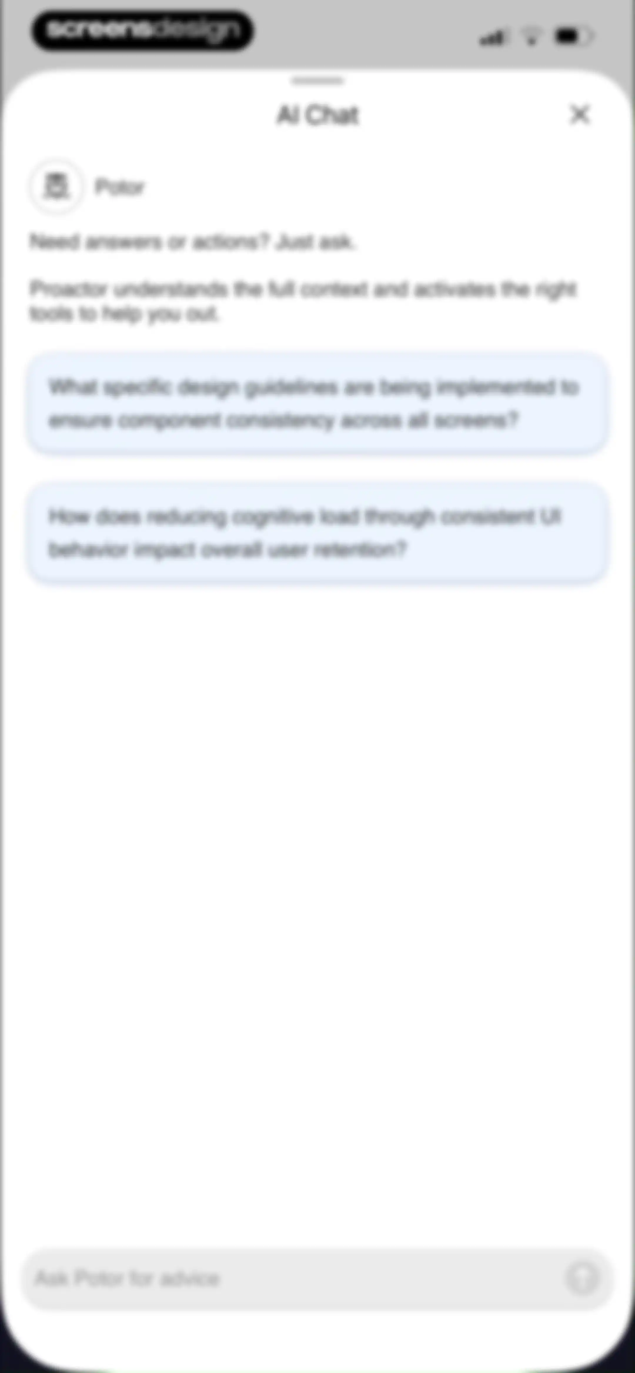 Proactor AI – Note Taking screen 24