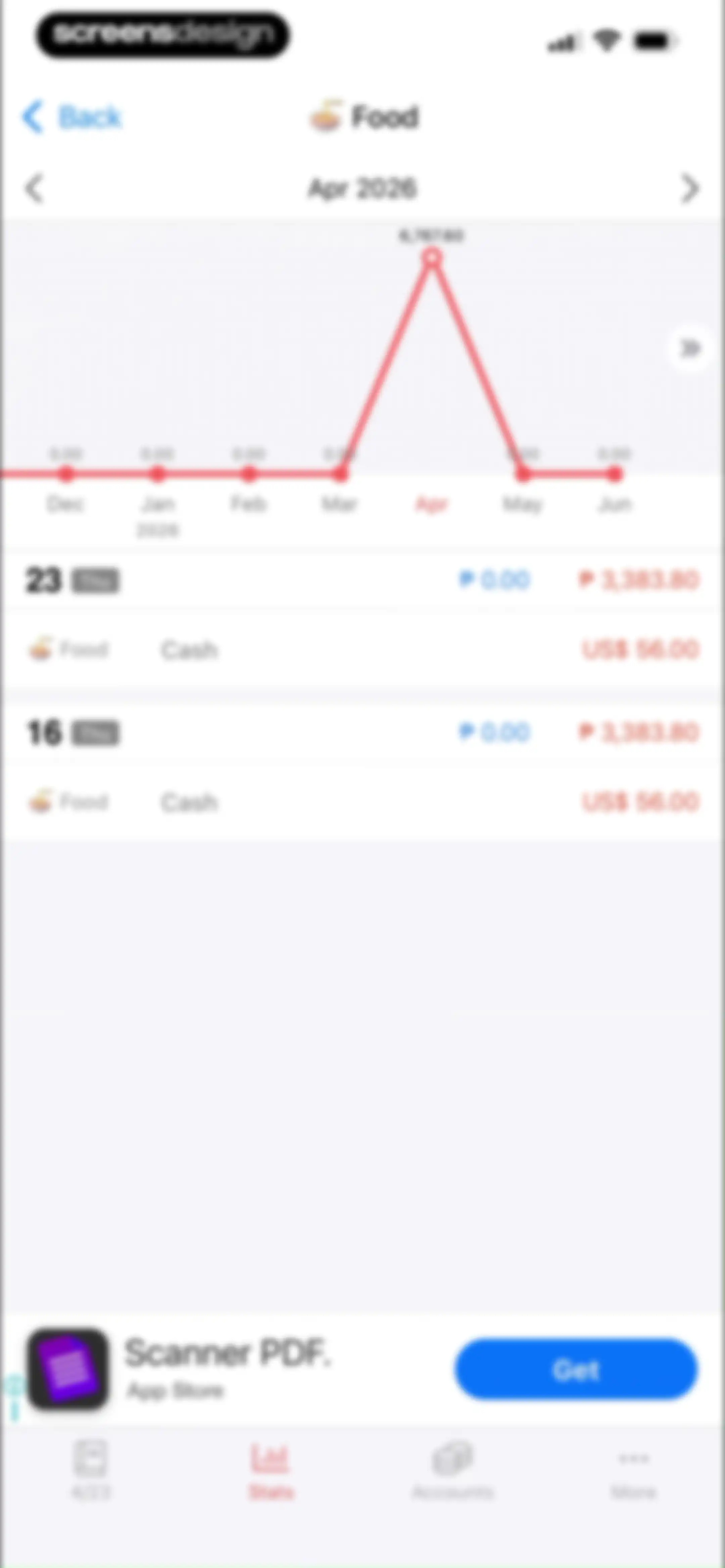 Money Manager Expense & Budget screen 58