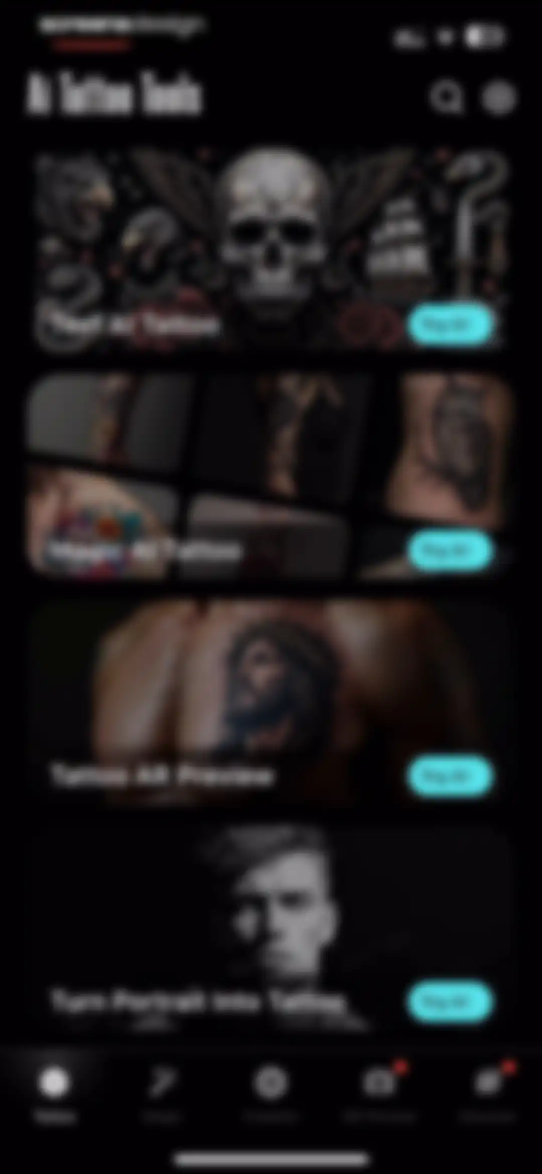 Ai Tattoo Ideas-Art Generator screen 62