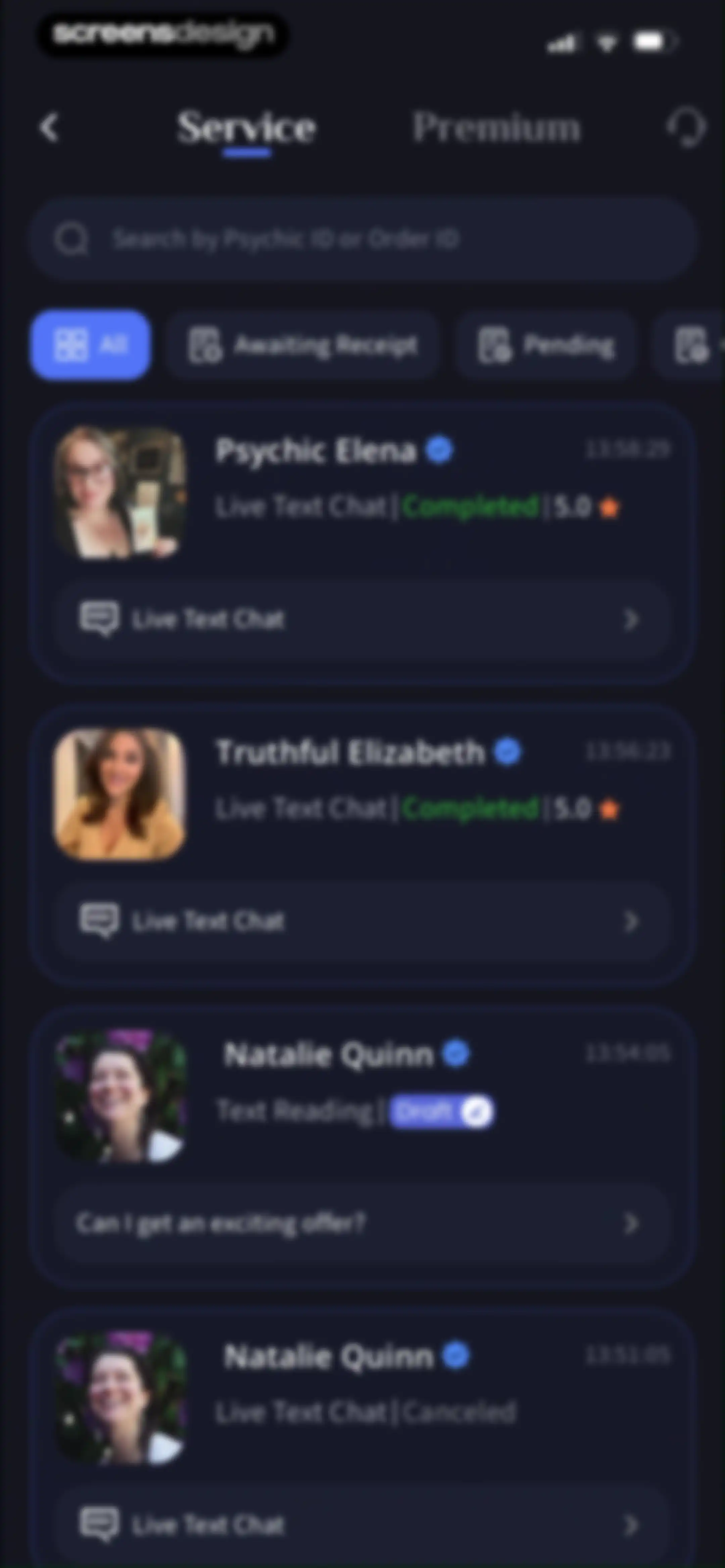 HealTalk - Text Reading screen 130