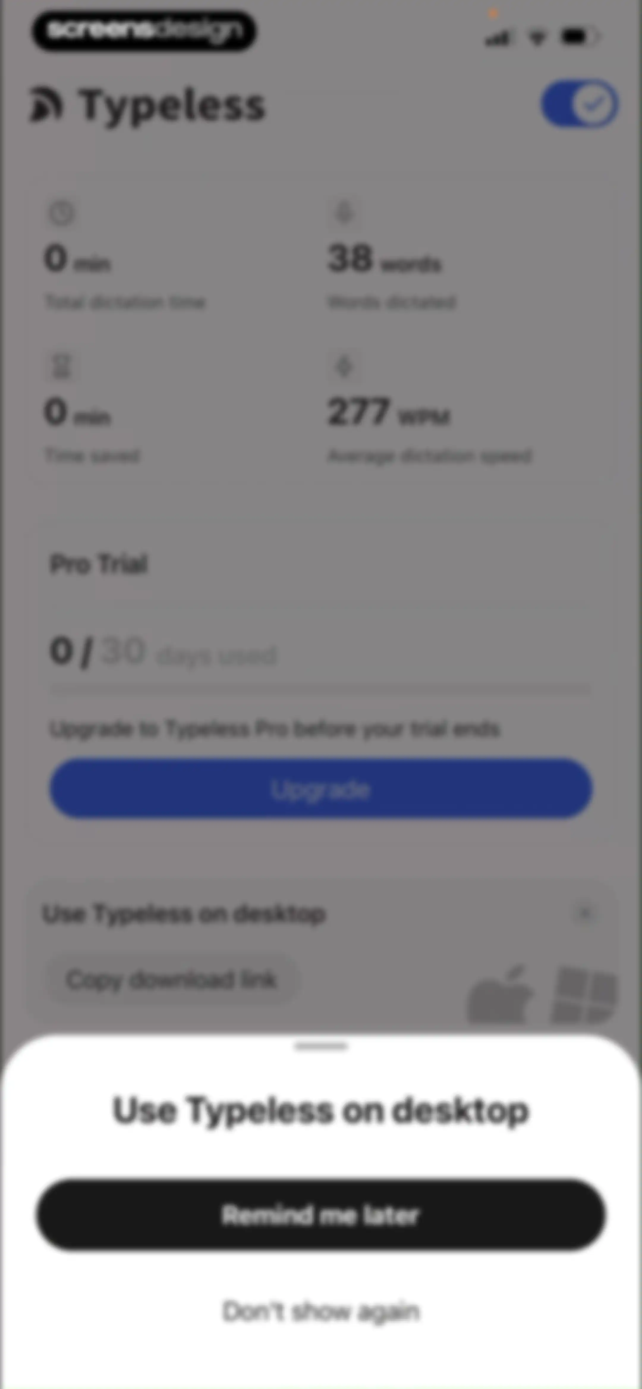 Typeless: AI Voice Keyboard screen 40