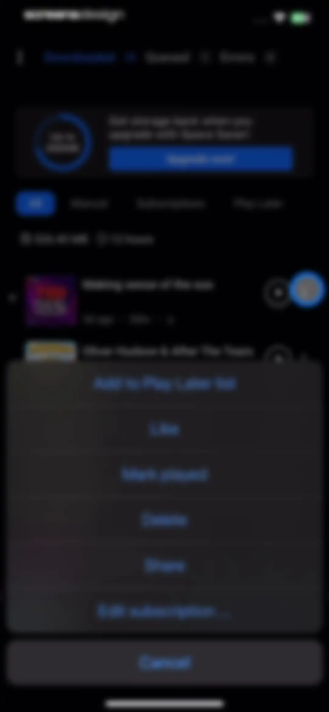 Breaker—The social podcast app screen 74