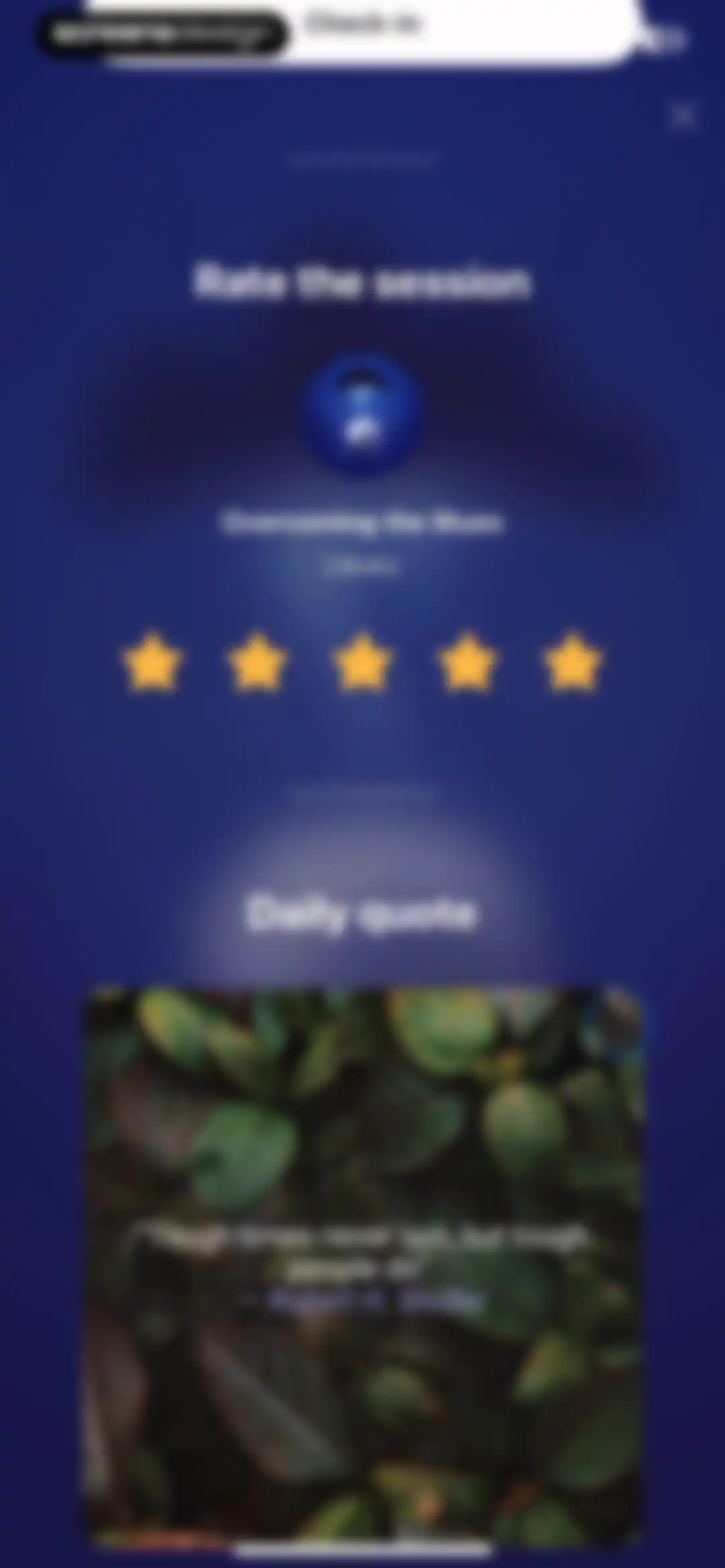 Mo Meditation, Sleep, Recovery screen 58