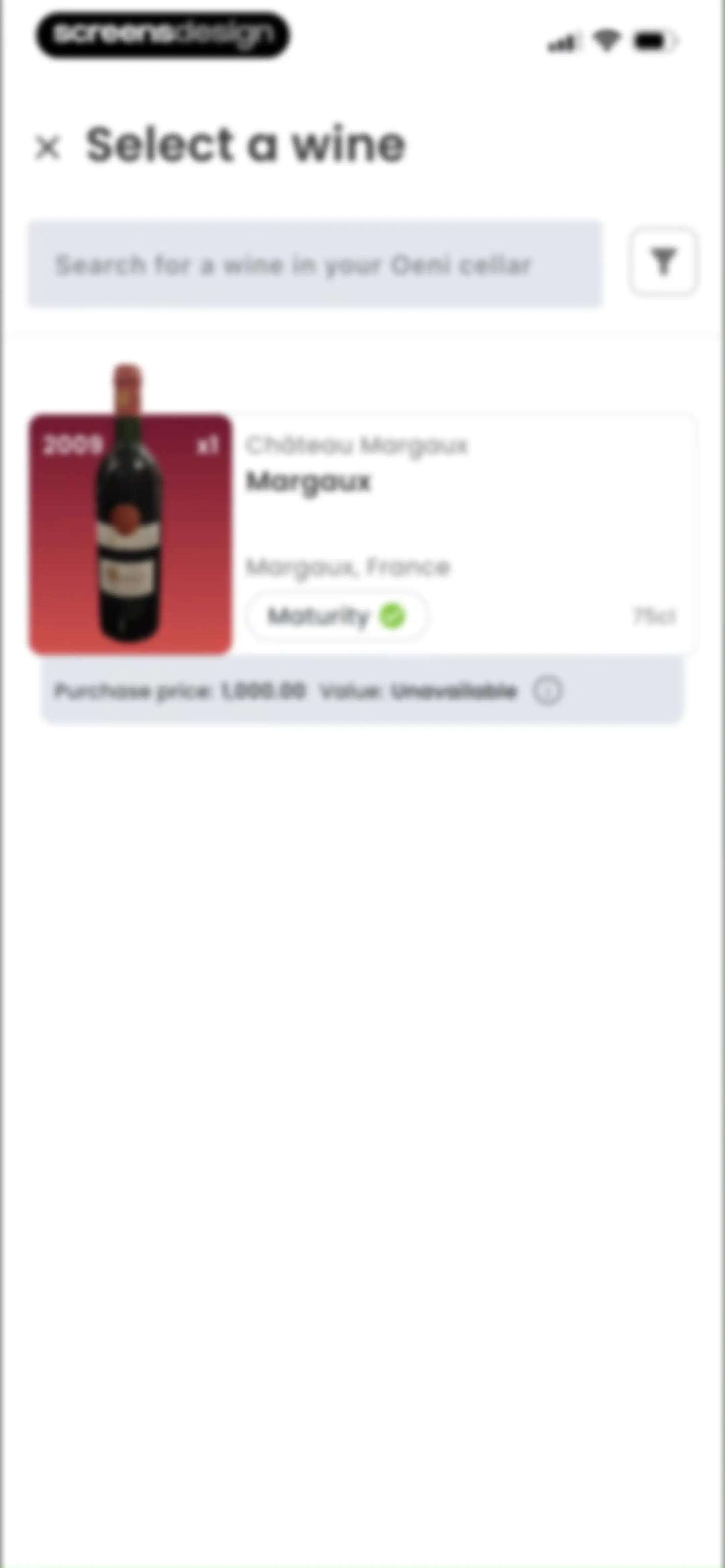 Oeni: #1 Wine Cellar Manager screen 103