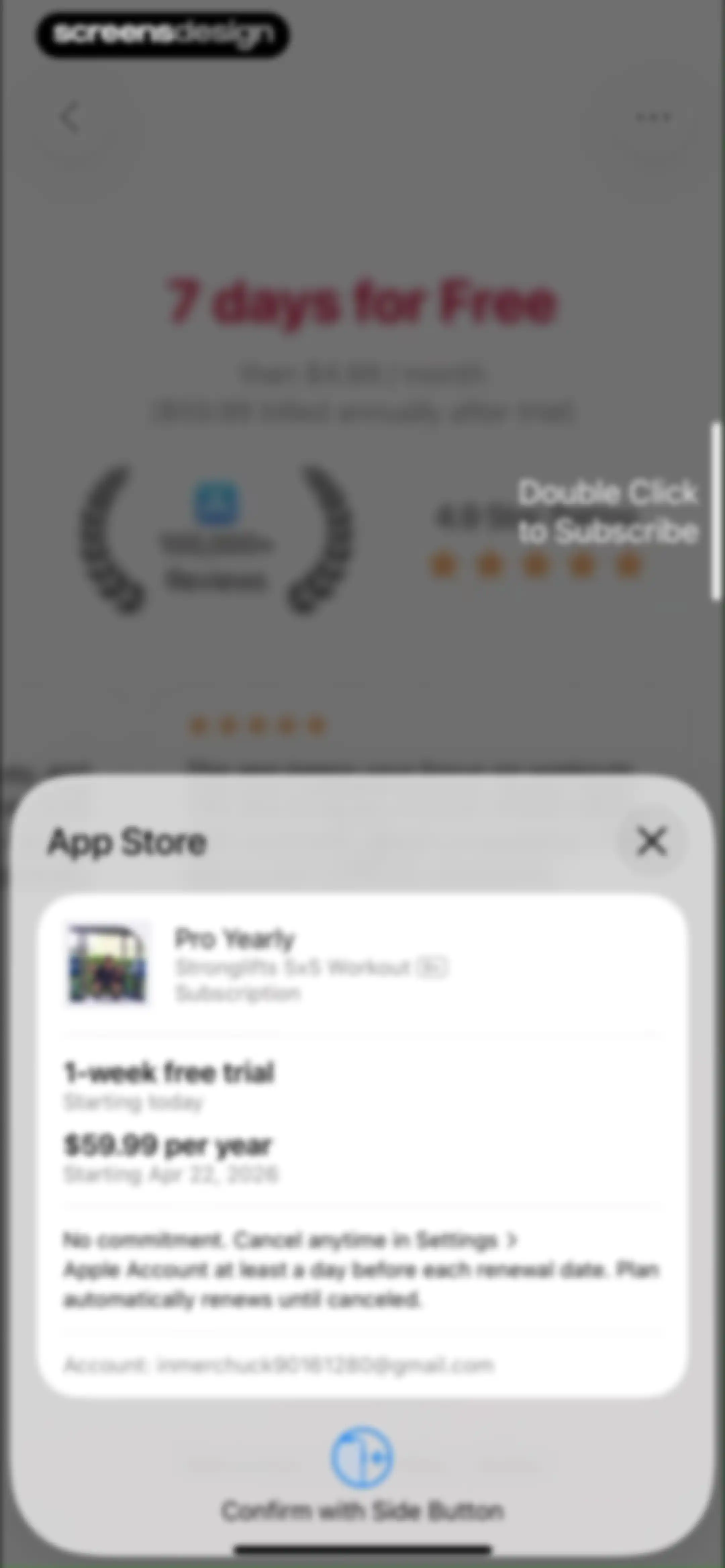 Stronglifts 5x5 Workout Plan screen 22