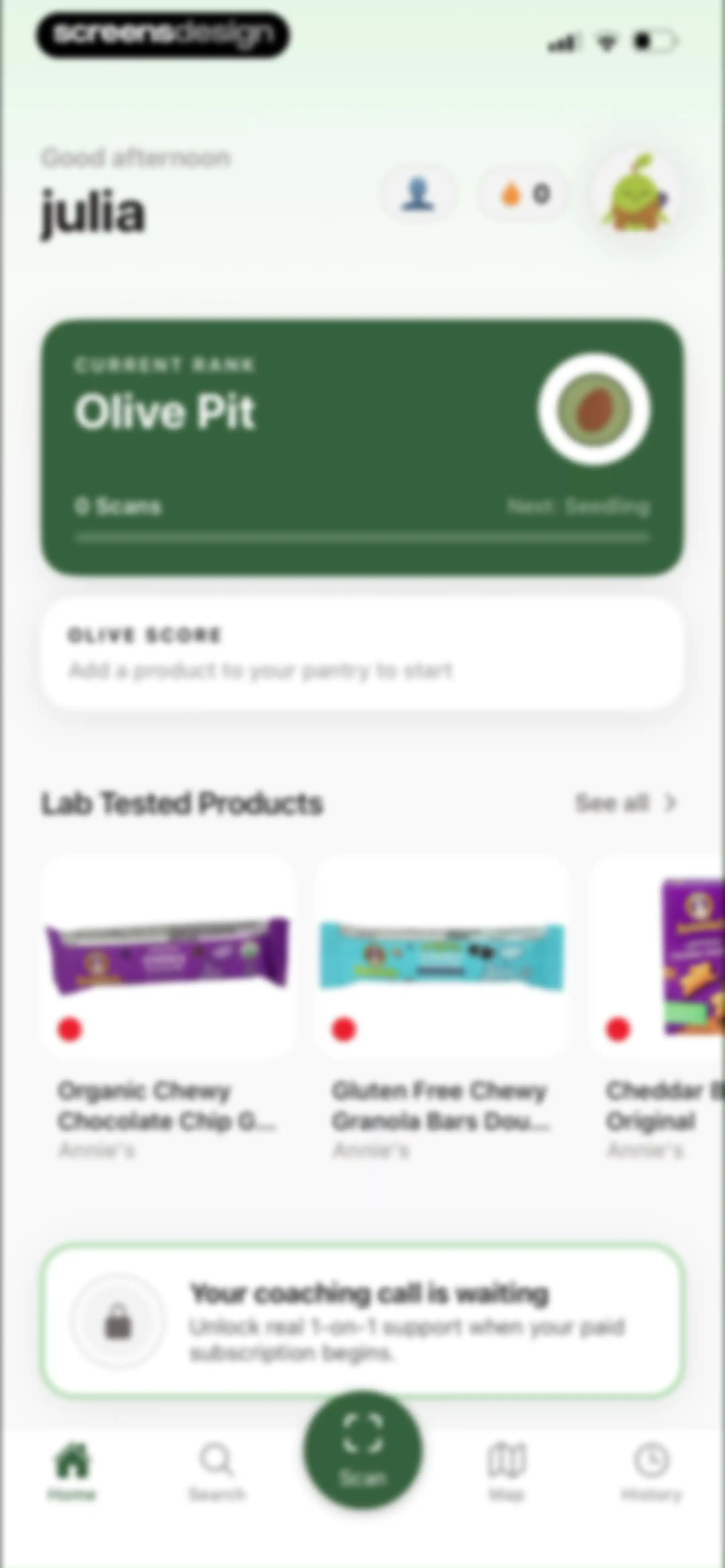 Olive: Food & Cosmetic Scanner screen 64