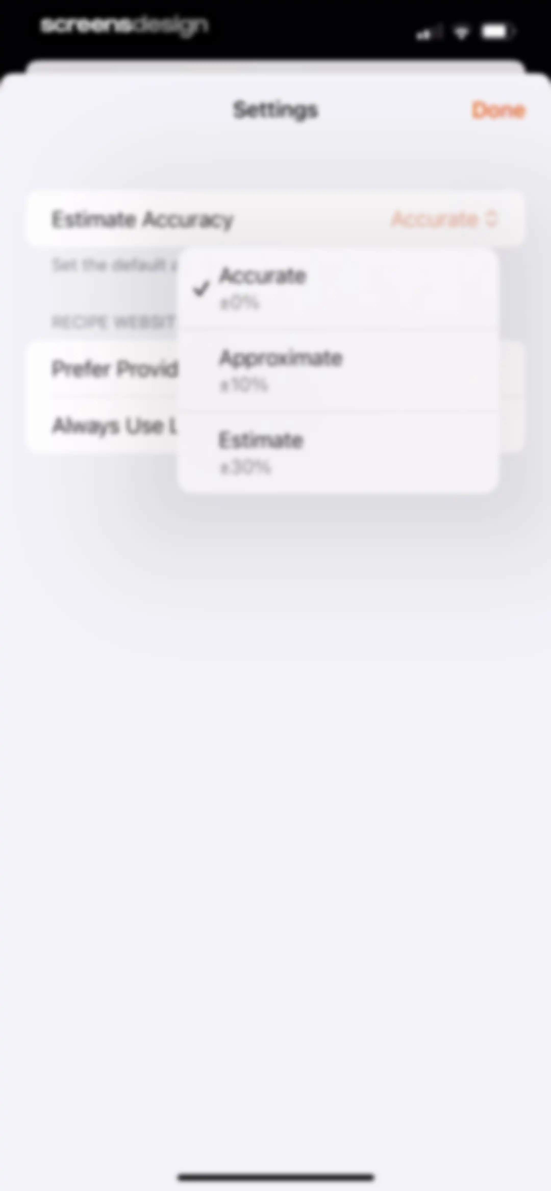 Nutrition Tracker: Foodnoms screen 94