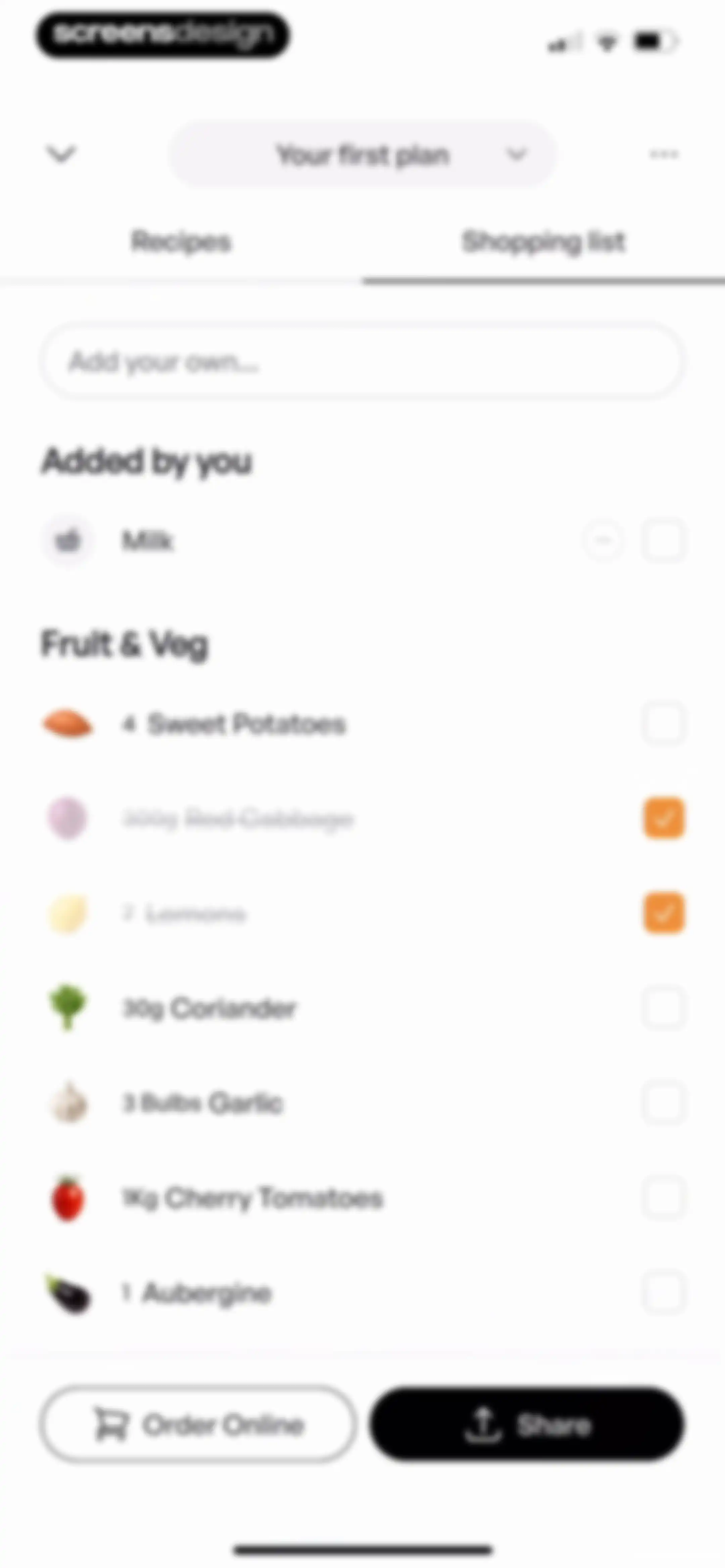 Mob: Meal Planner and Recipes screen 31