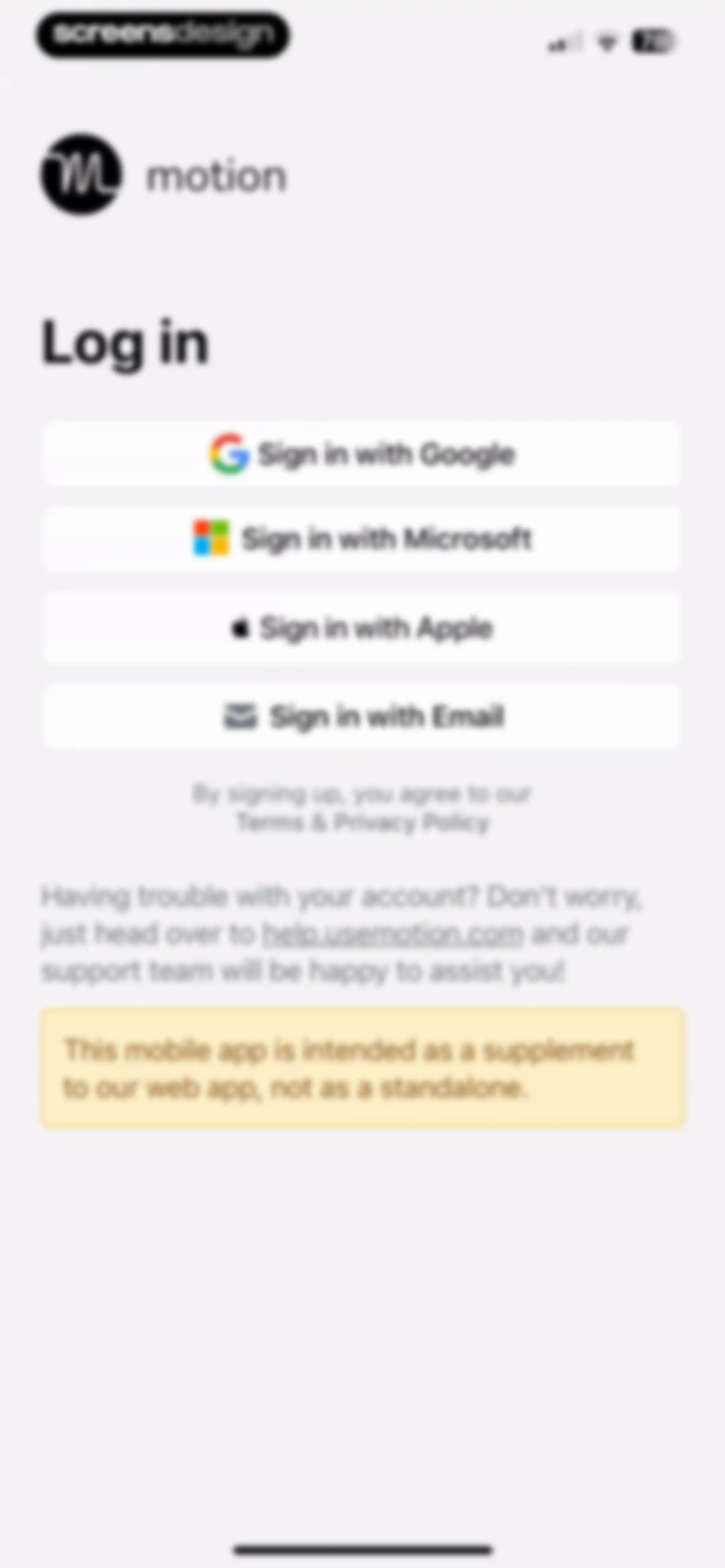 Motion: Tasks & AI Scheduling screen 2