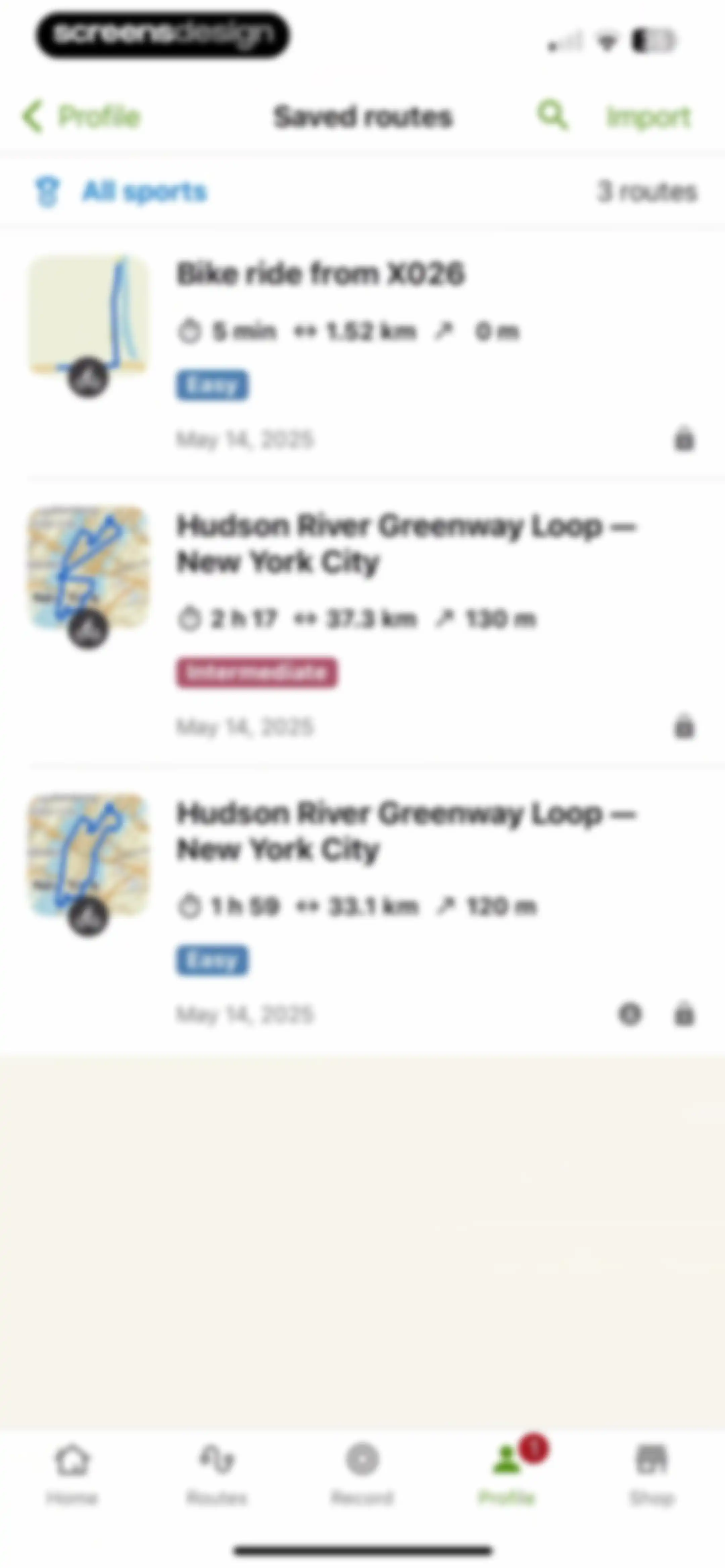 komoot - hike, bike & run screen 151