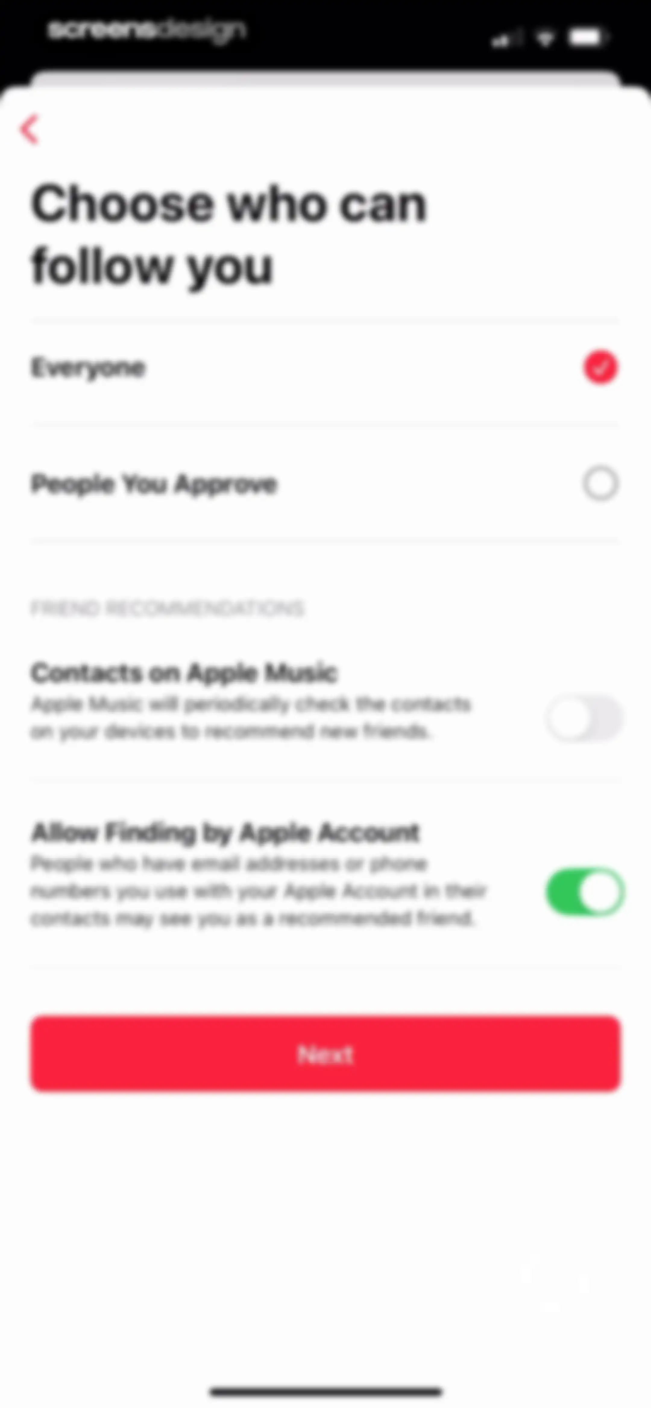 Apple Music screen 60