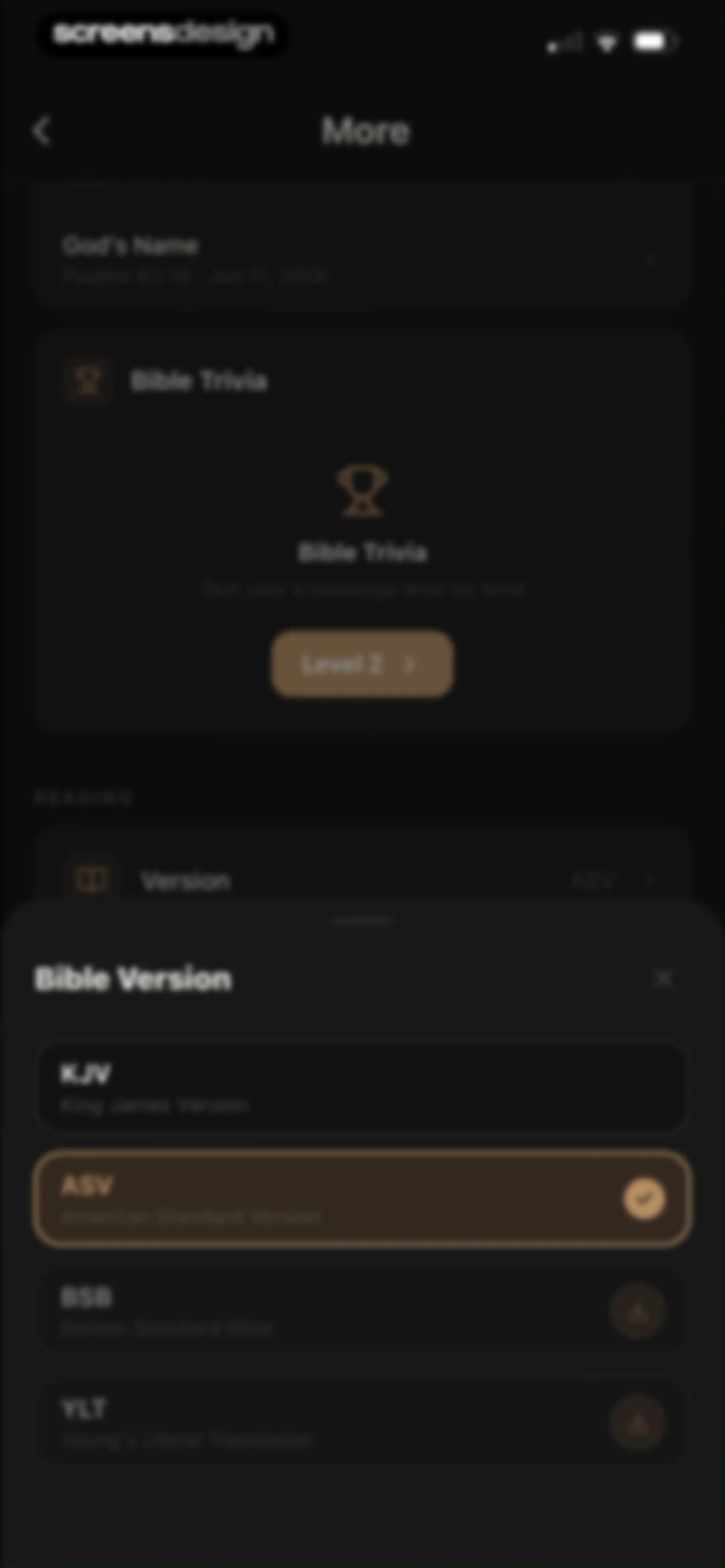 Holy Bible Widget: Daily Verse screen 129