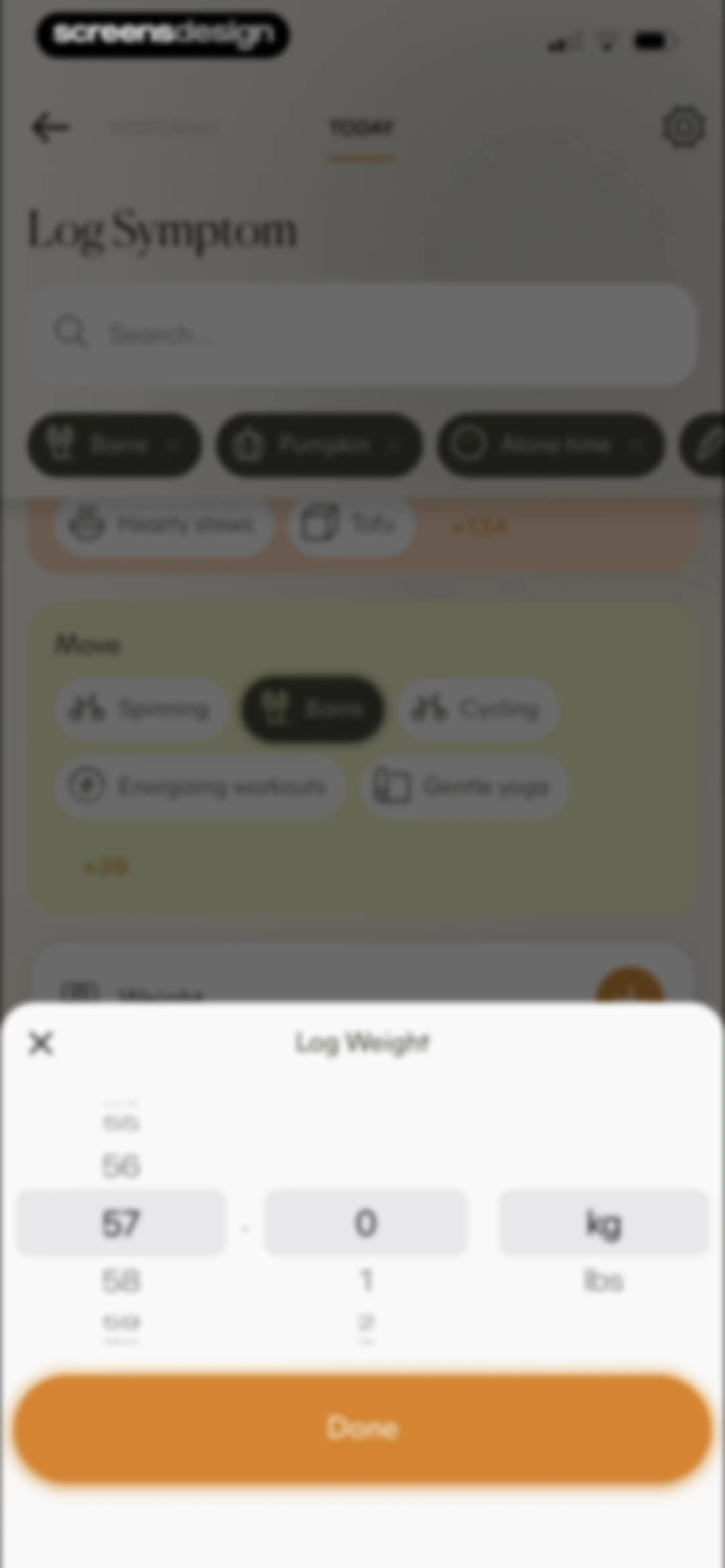 Lively - Period Tracker, Cycle screen 38