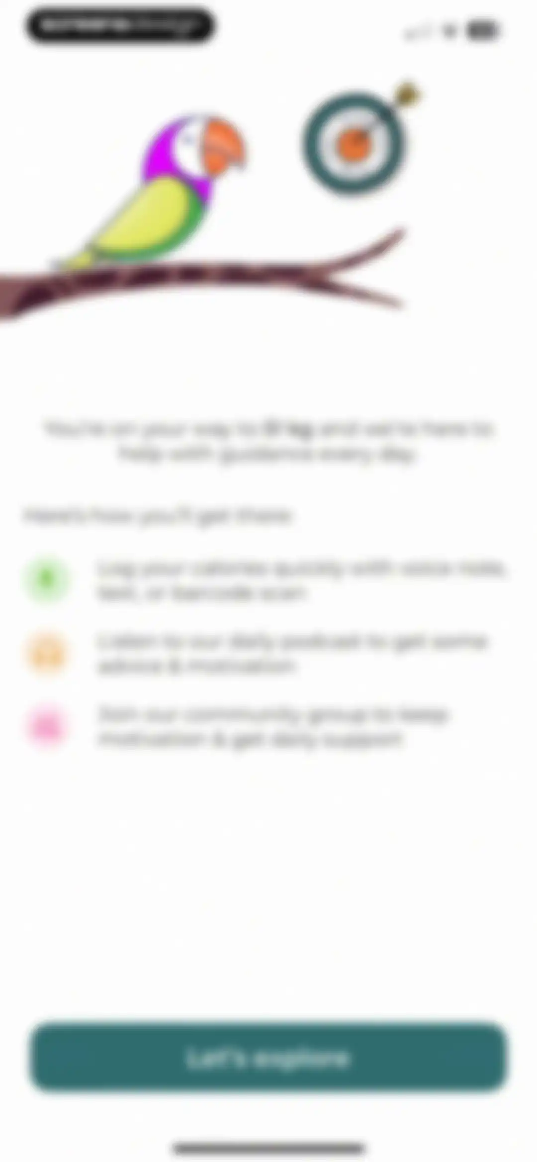 ParrotPal: Calorie Tracker screen 26