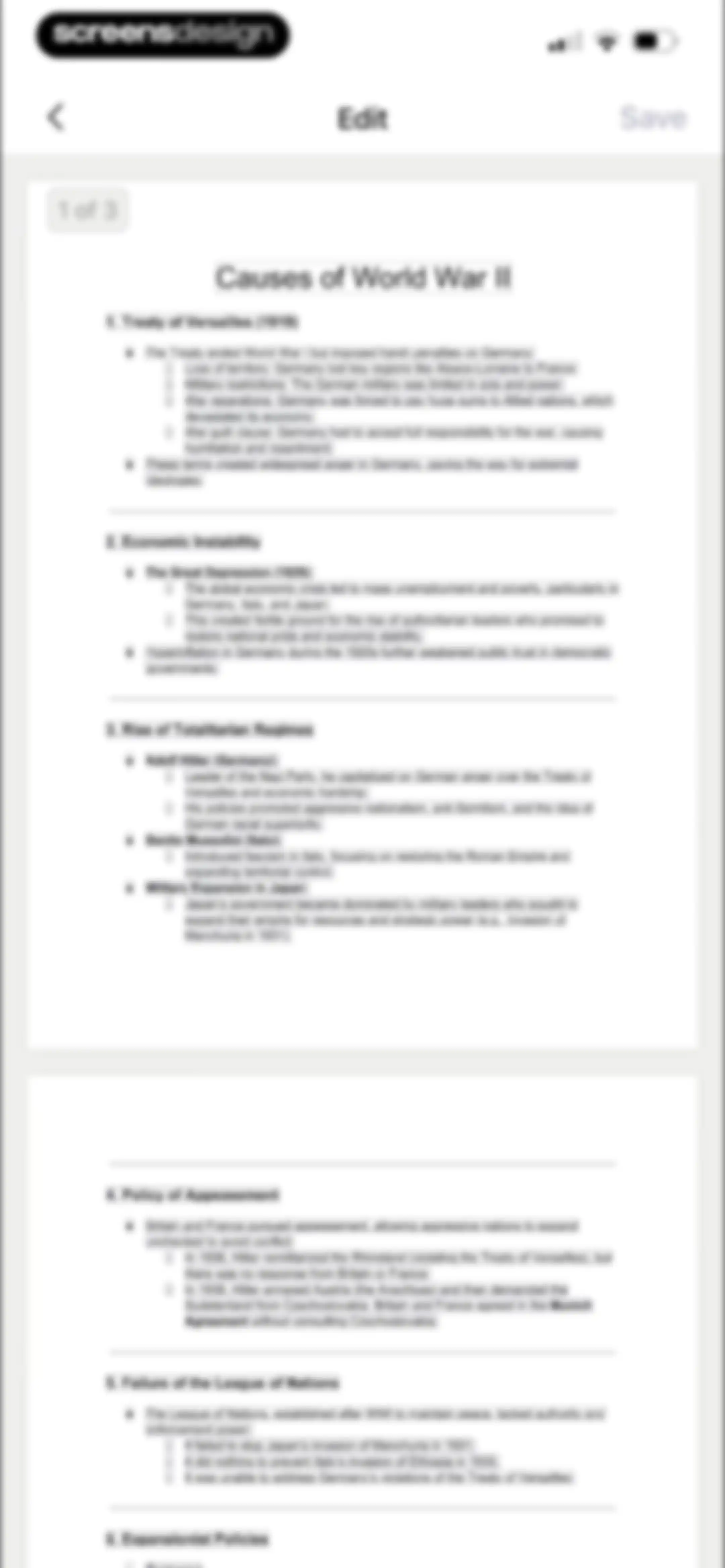 Forma: PDF Document Editor screen 22
