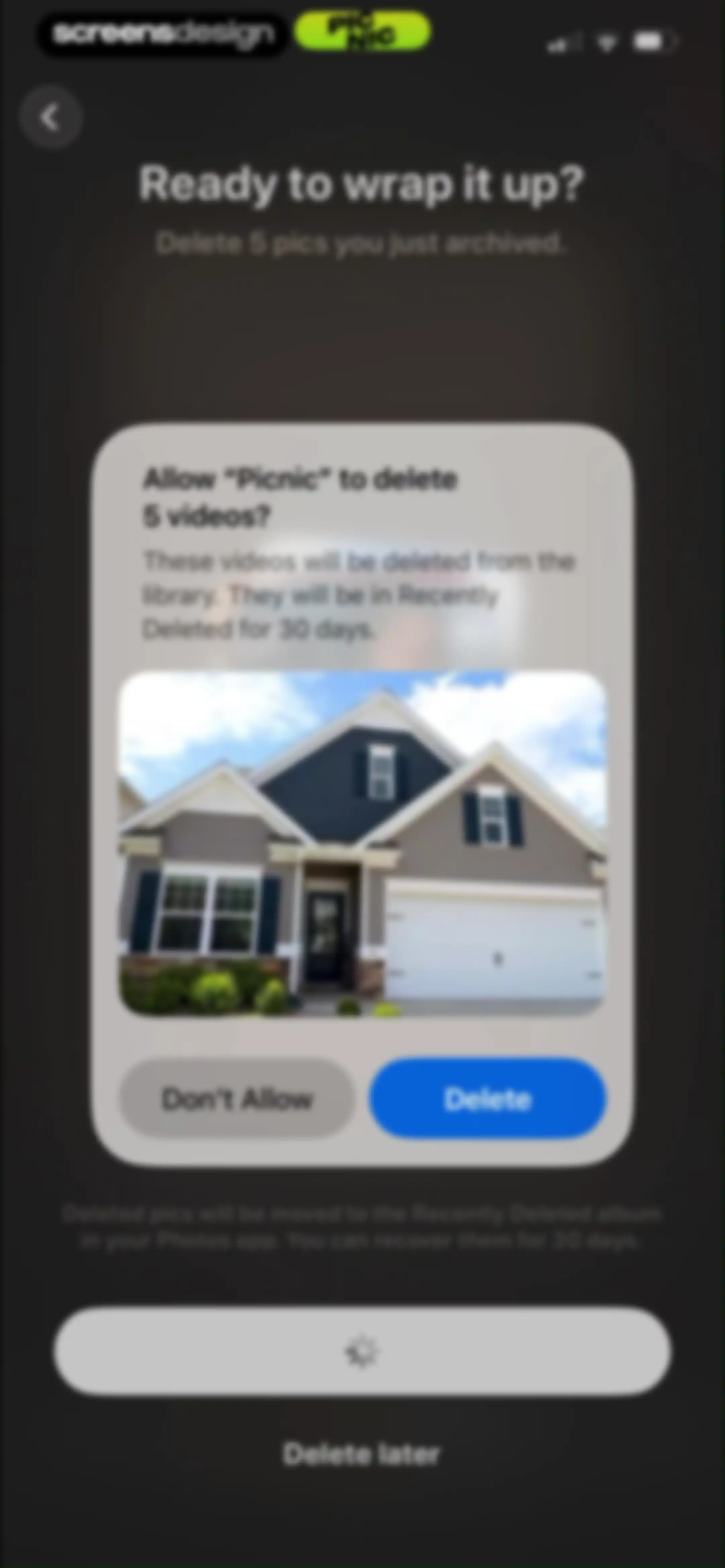 Photo Organizer: Picnic screen 31