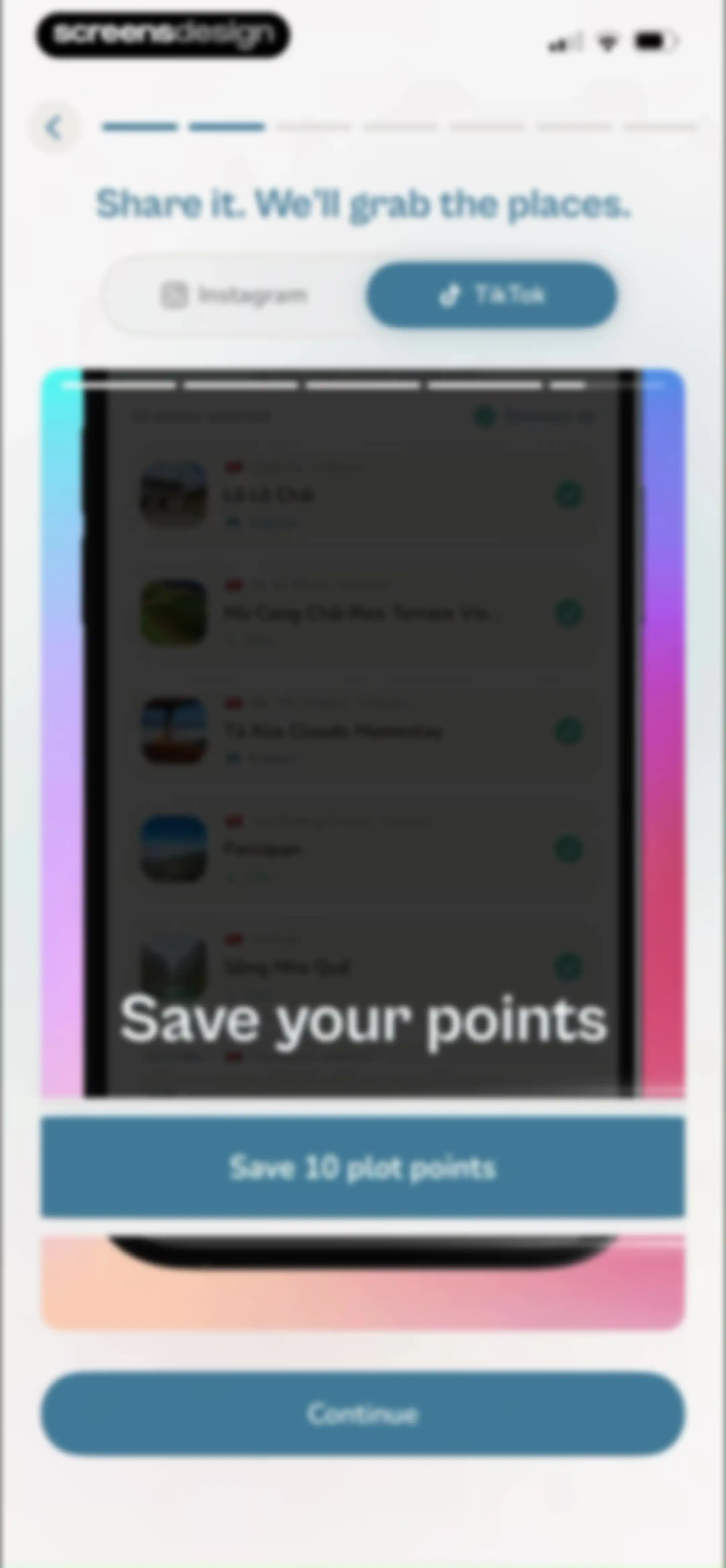Plotline: Travel Map & Planner screen 8