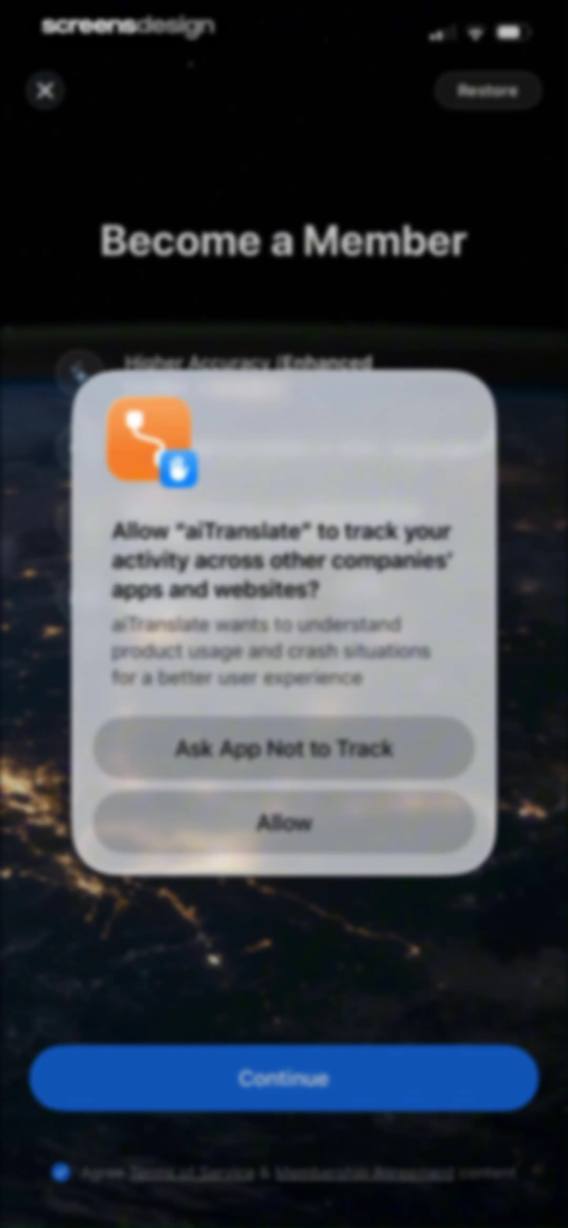 aiTranslate-Voice Translator screen 2