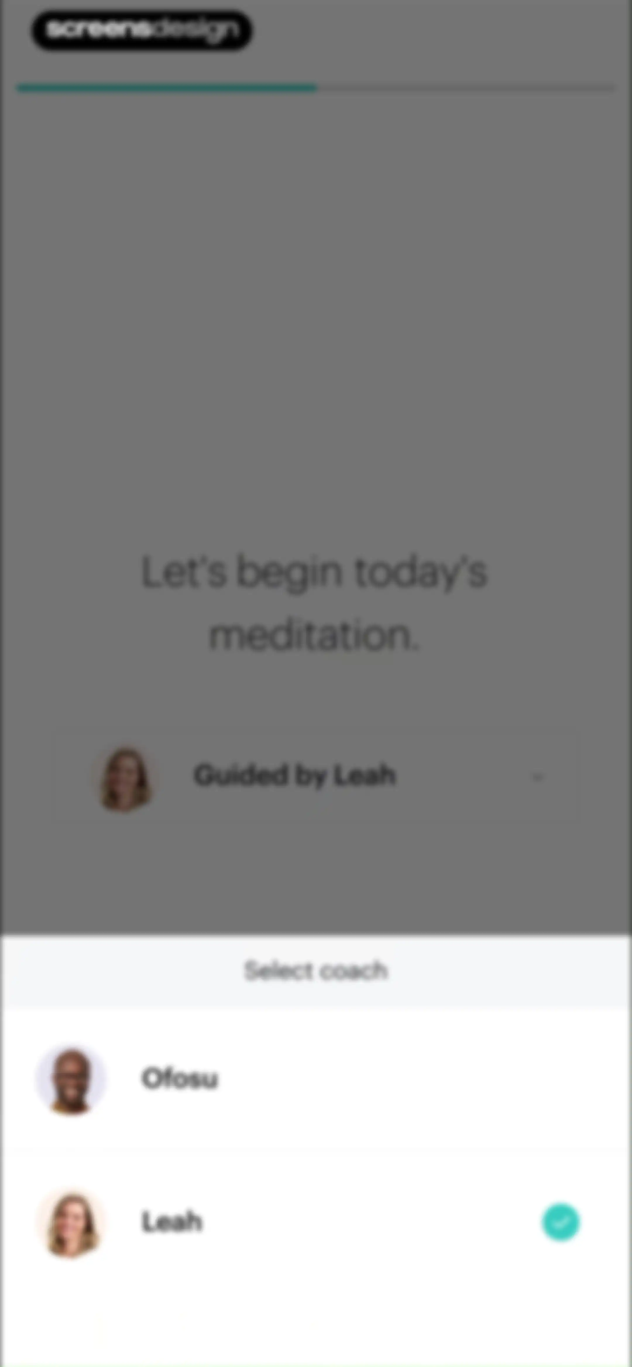 Balance: Meditation & Sleep screen 68
