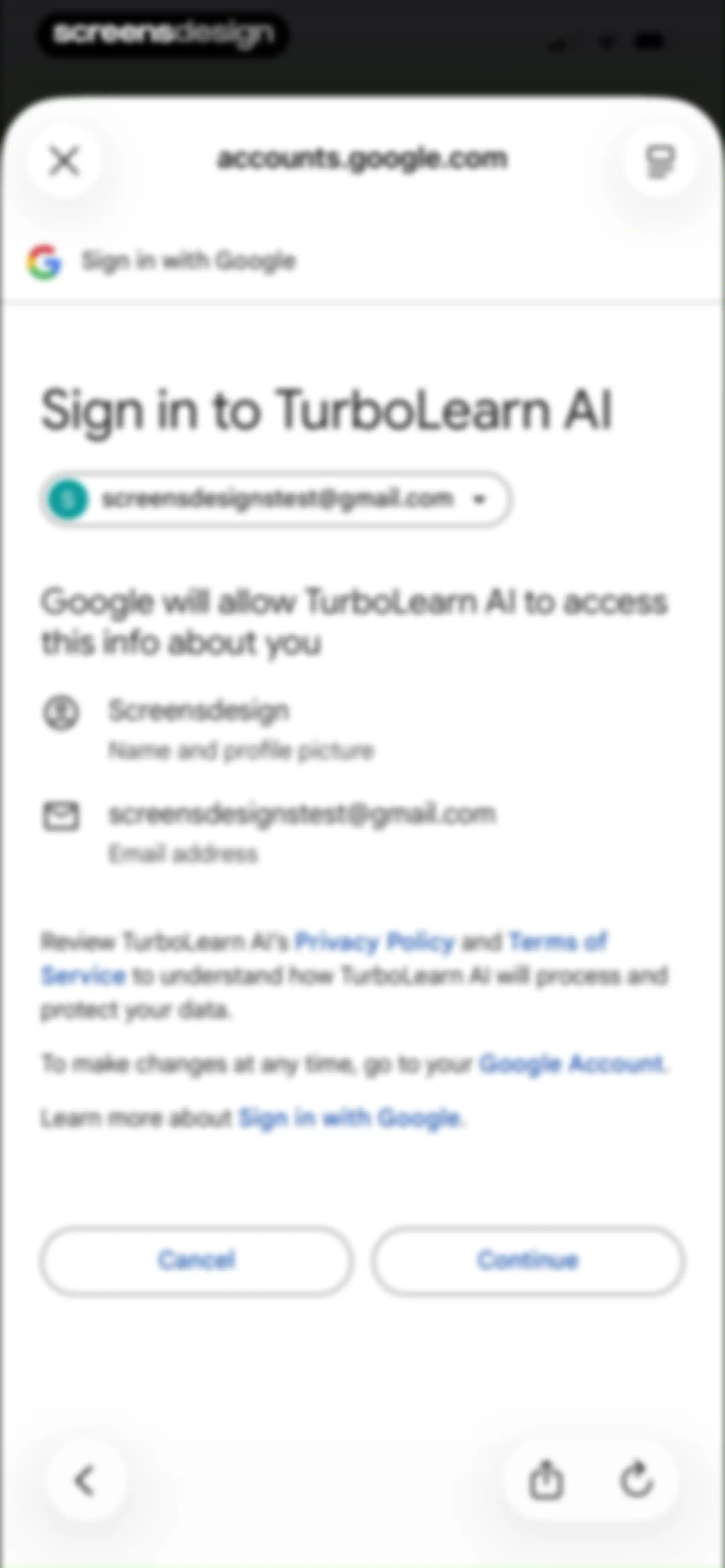 Turbo AI - Notetaker screen 21