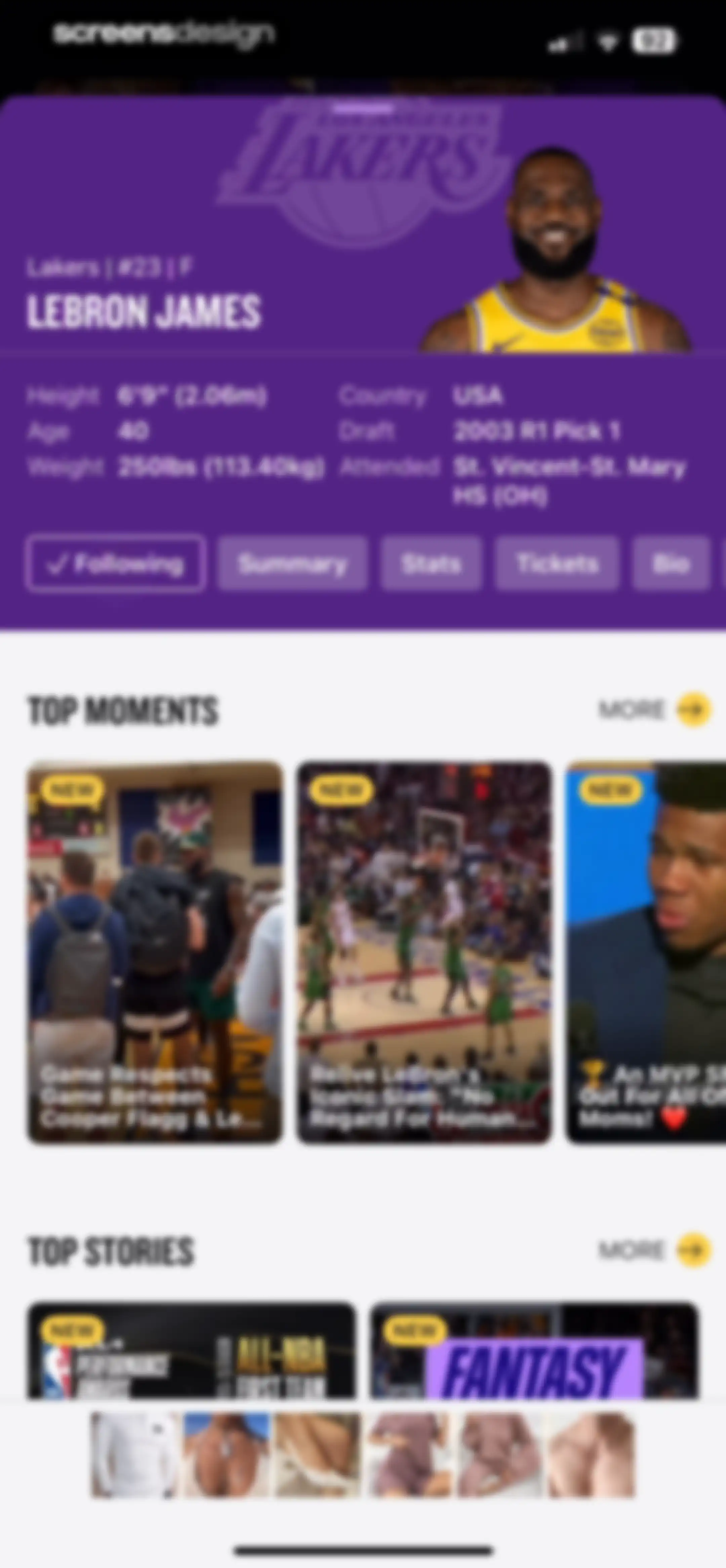 NBA: Live Games & Scores screen 76