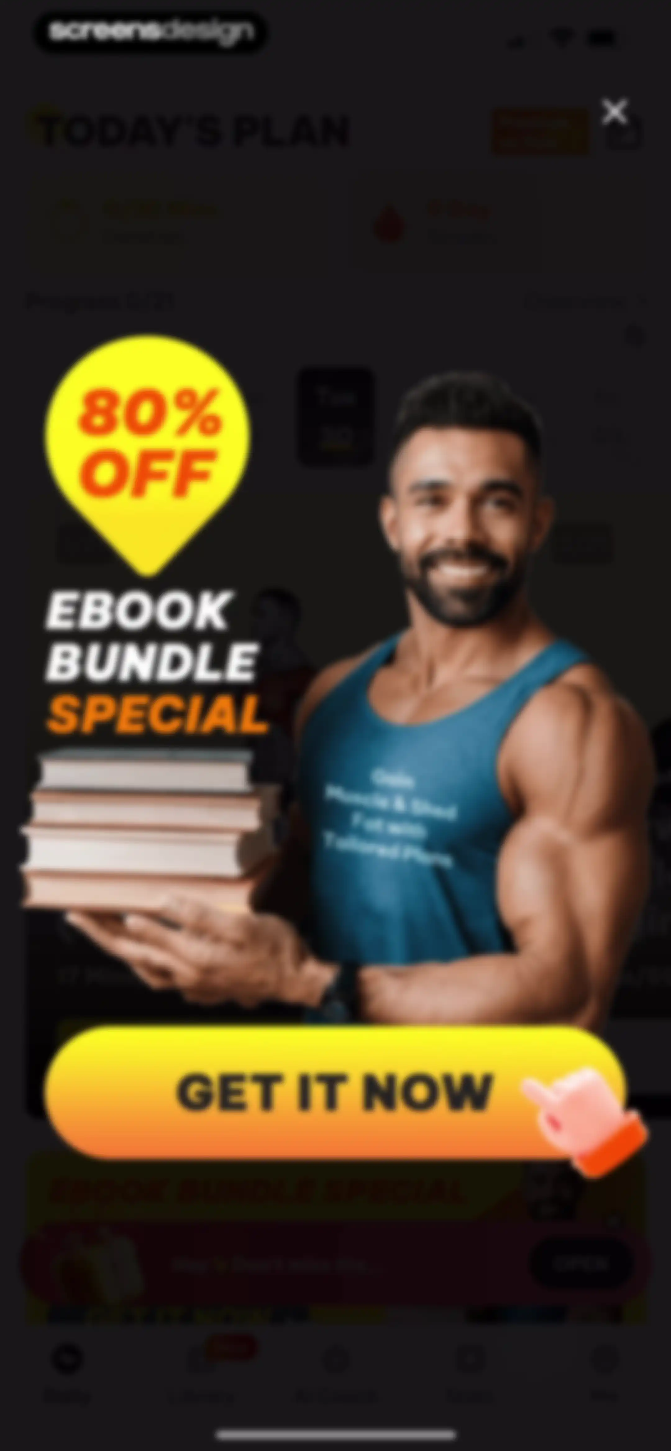 Muscle Monster Workout Planner screen 49