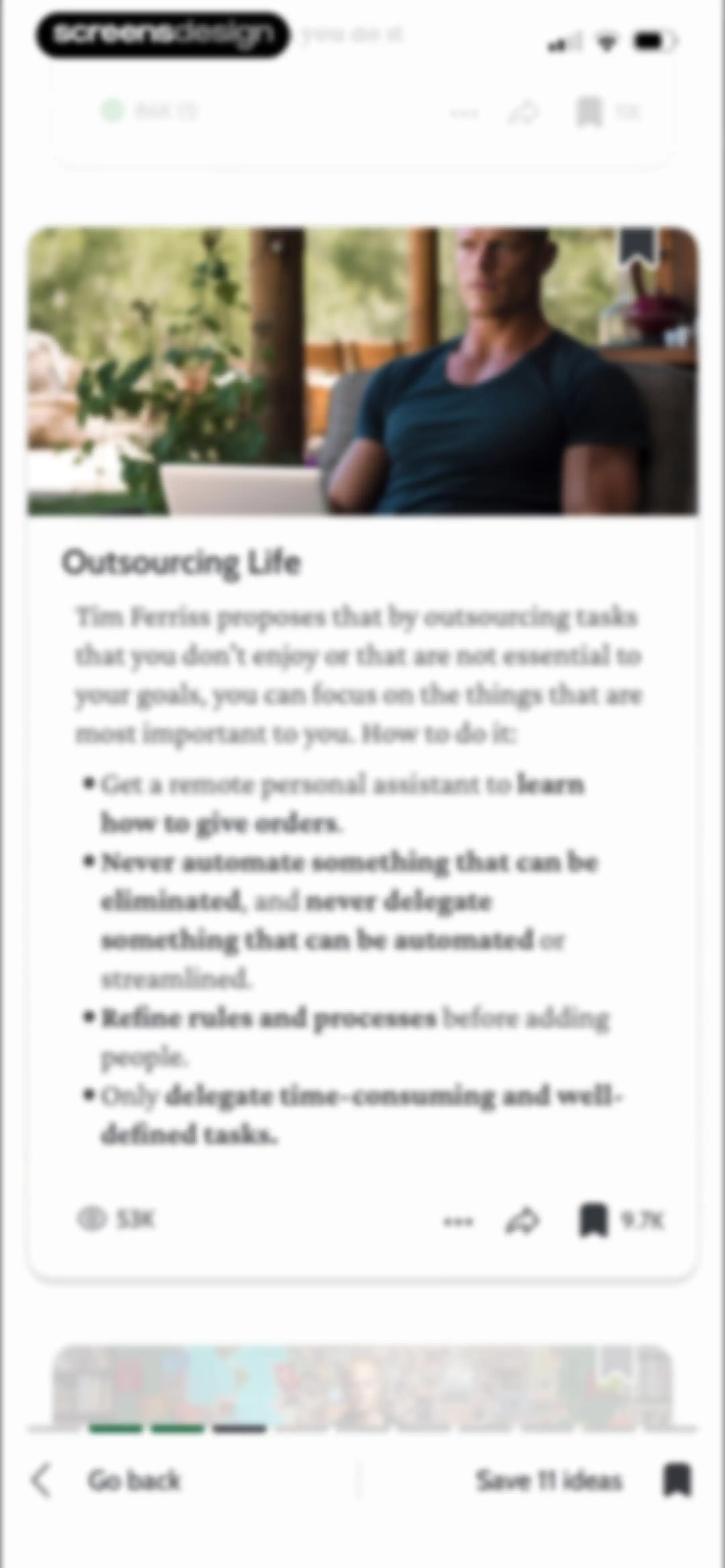 Deepstash: Smarter Every Day! screen 79