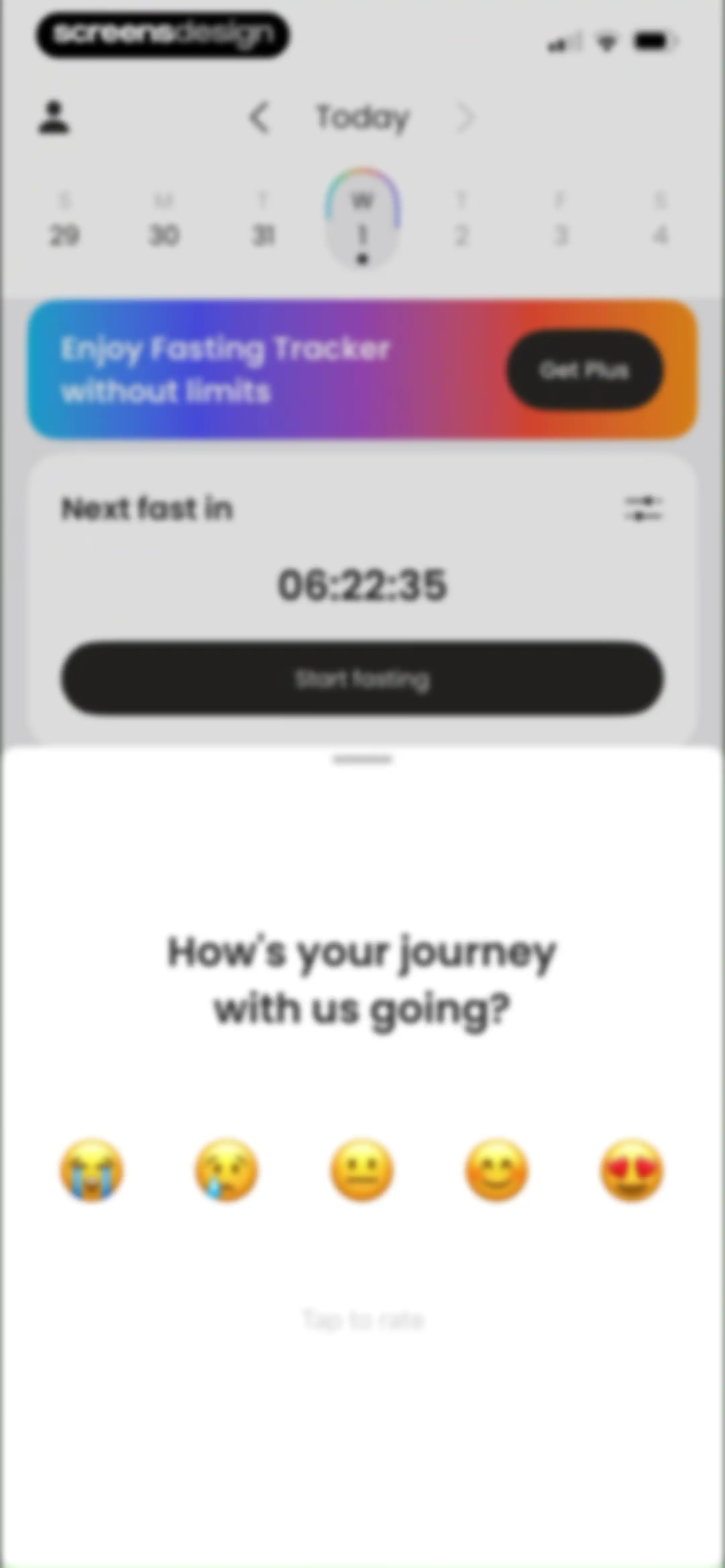 Fasting App: Tracker & Timer screen 108